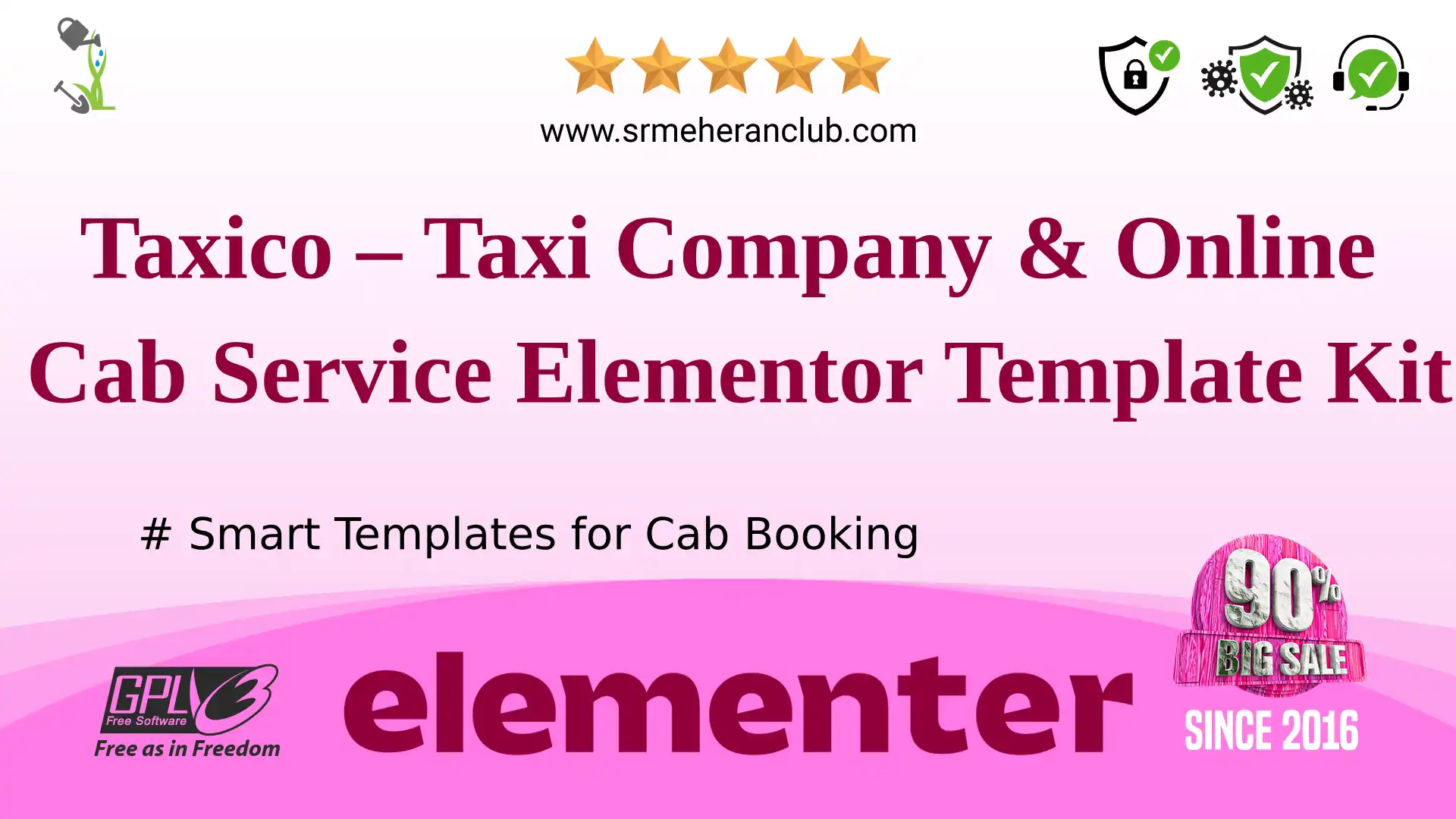 Taxico – Taxi Company & Online Cab Service Elementor Template Kit — Elementor Kit by Themeforest