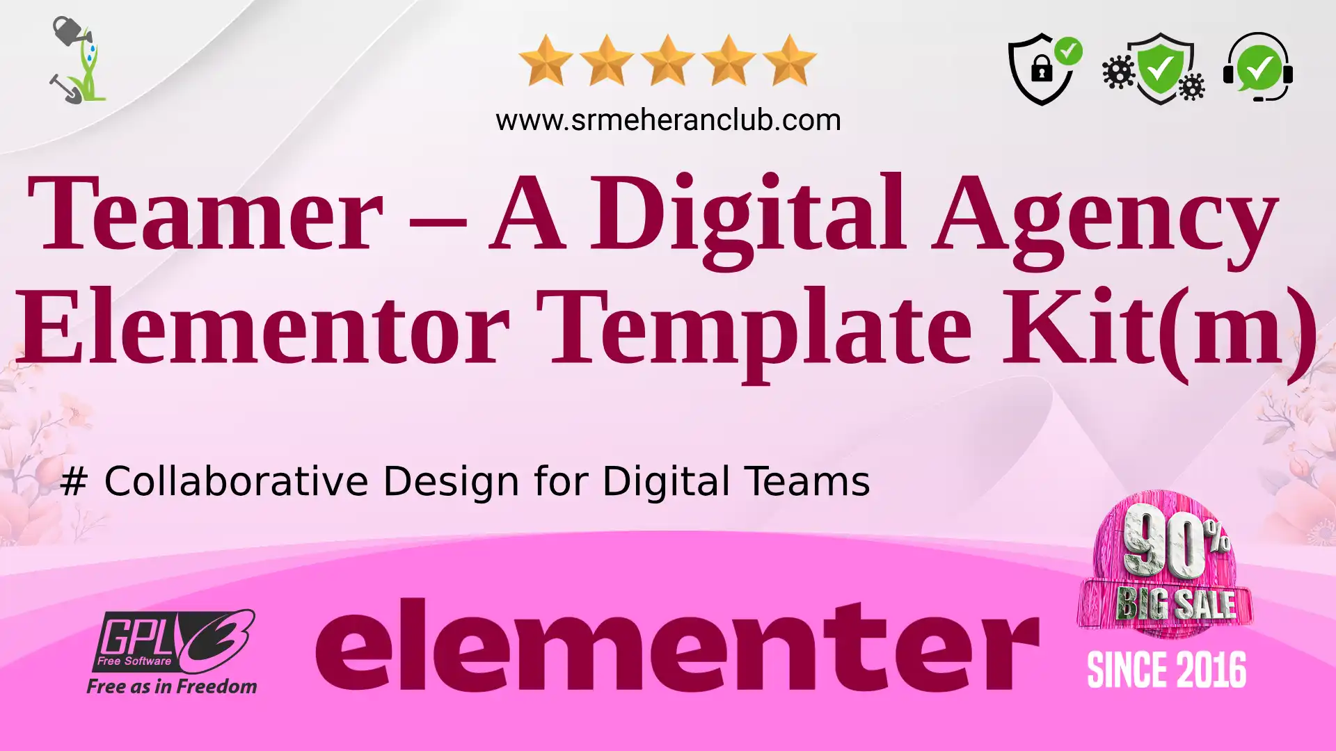 Teamer – A Digital Agency Elementor Template Kit(m) — Elementor Kit by Templatemonster
