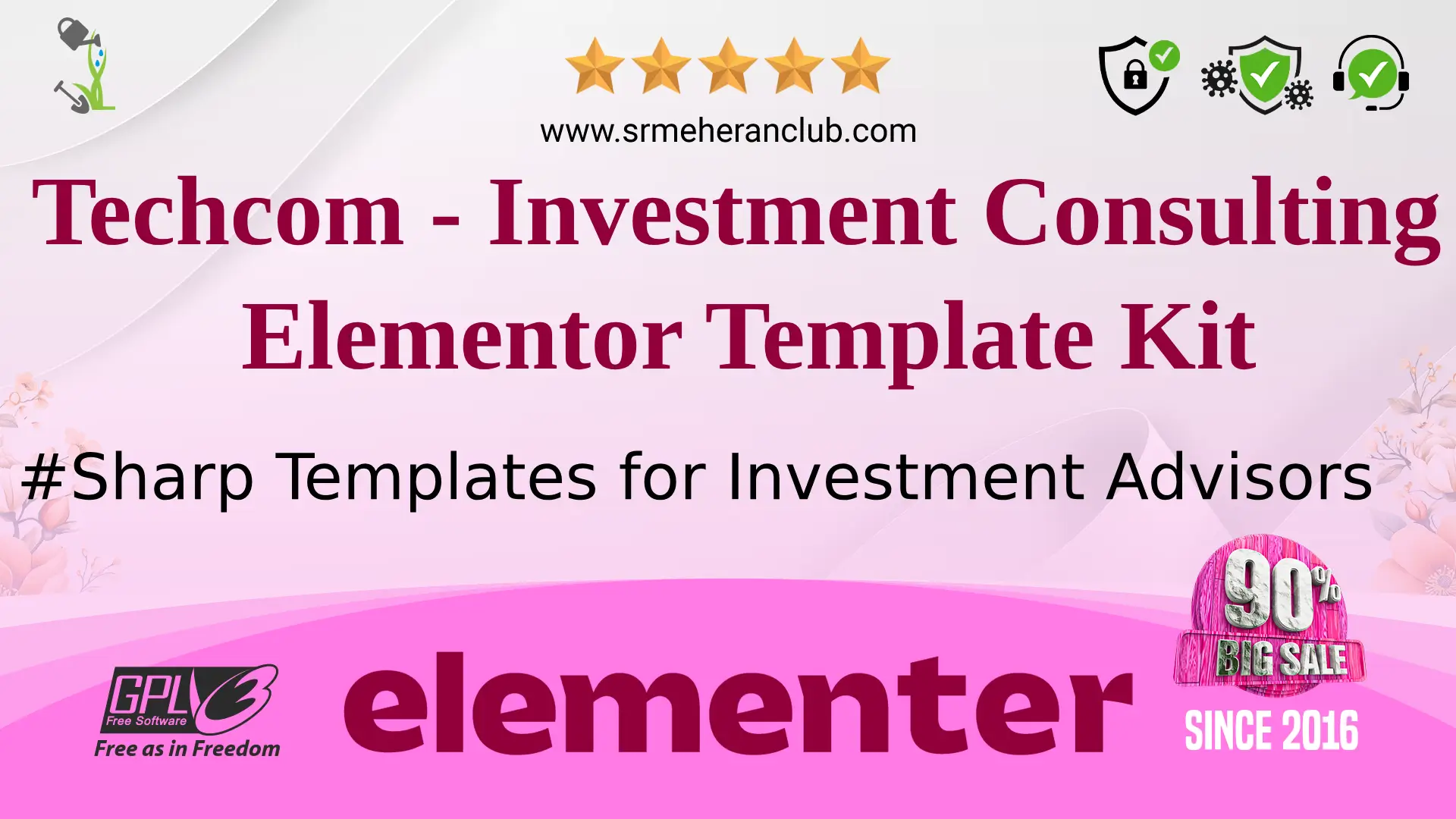 Techcom – Investment Consulting Elementor Template Kit — Elementor Kit by Themeforest