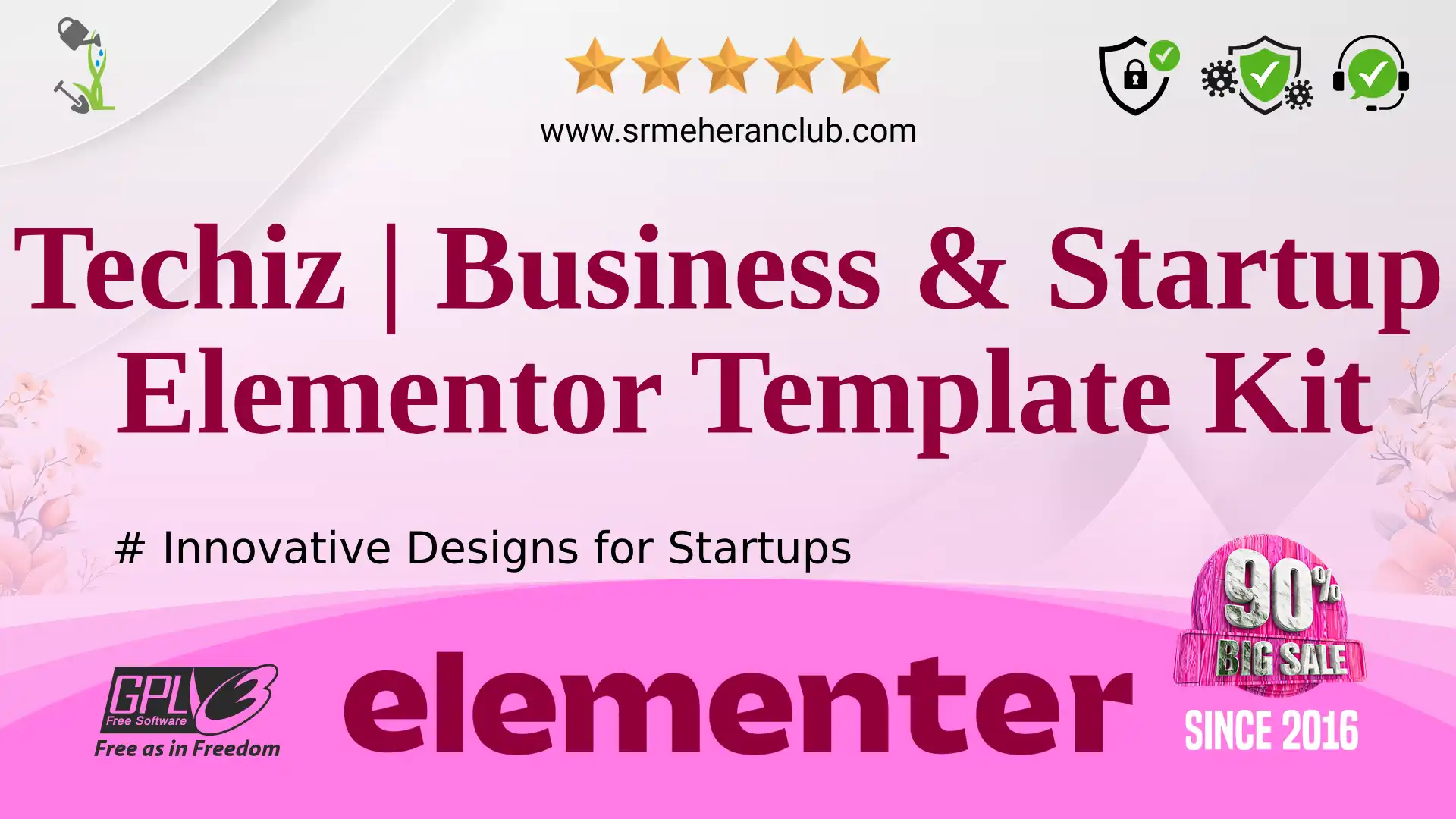Techiz | Business & Startup Elementor Template Kit — Elementor Kit by Themeforest
