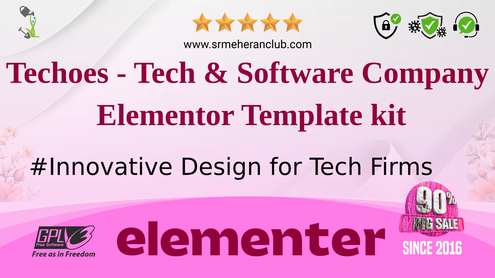 Techoes – Tech & Software Company Elementor Template kit — Elementor Kit by Themeforest