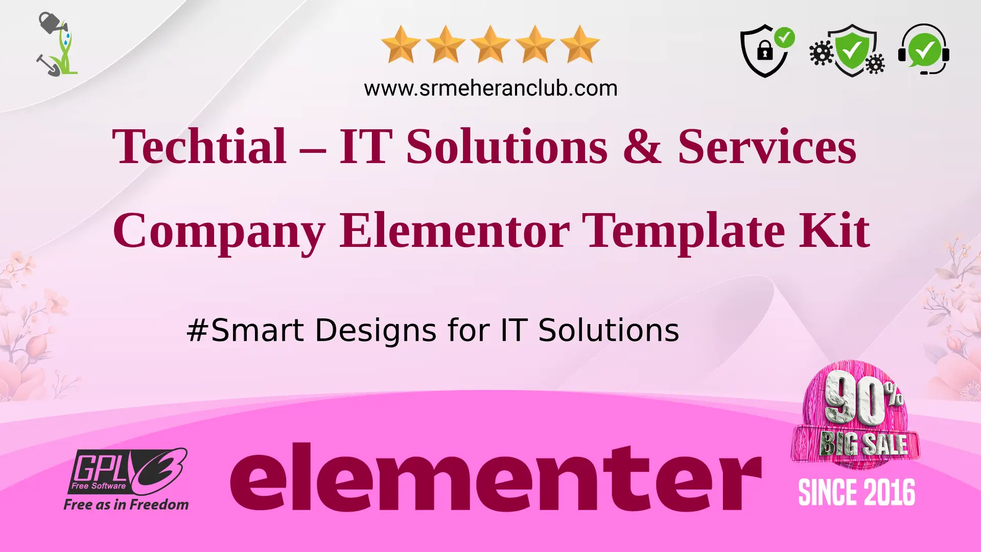 Techtial – IT Solutions & Services Company Elementor Template Kit — Elementor Kit by Themeforest