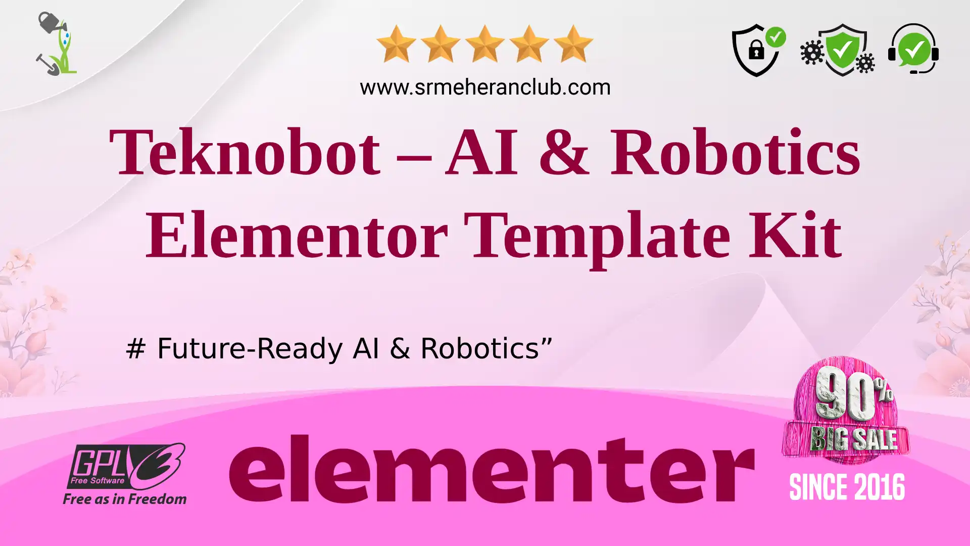 Teknobot – AI & Robotics Elementor Template Kit — Elementor Kit by Themeforest