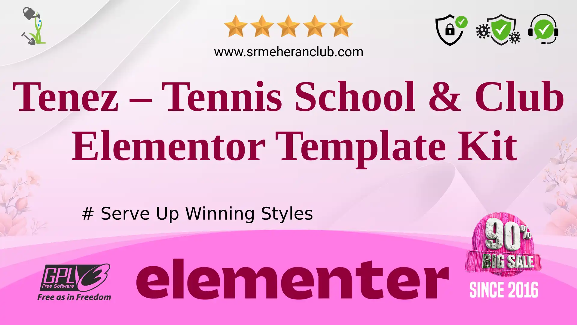Tenez – Tennis School & Club Elementor Template Kit — Elementor Kit by Themeforest