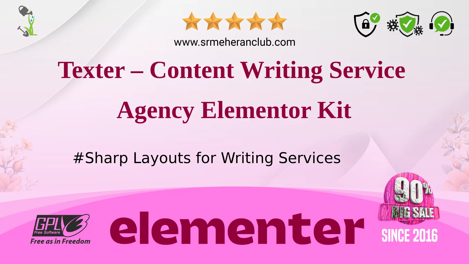 Texter – Content Writing Service Agency Elementor Kit — Elementor Kit by Themeforest