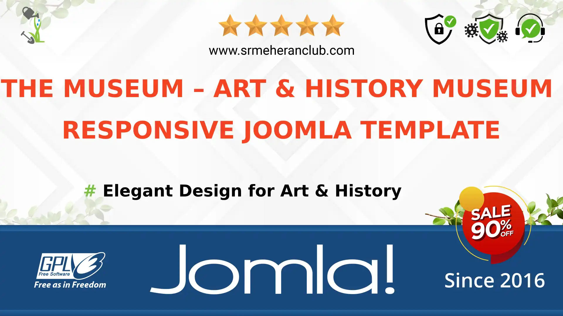 The Museum – Art & History Museum Responsive Joomla Template