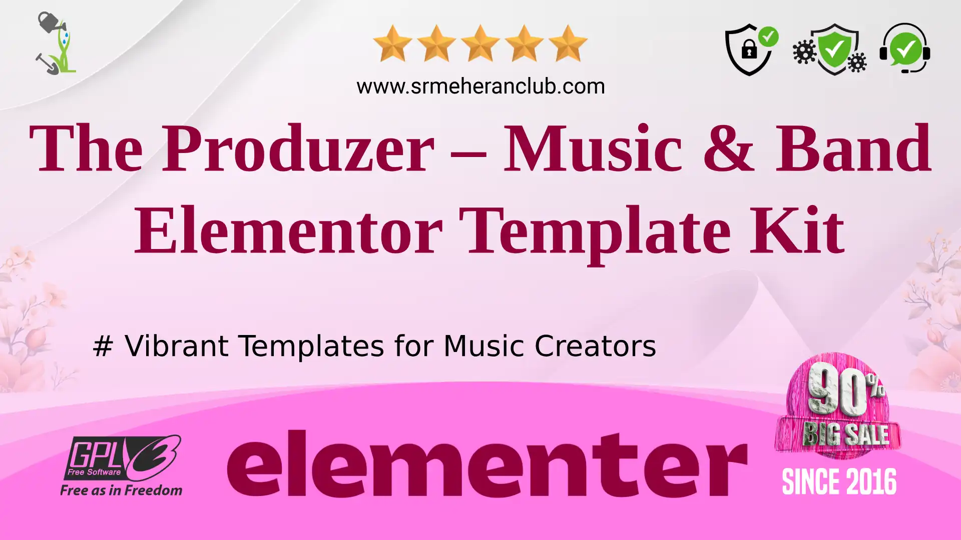 The Produzer – Music & Band Elementor Template Kit — Elementor Kit by Themeforest