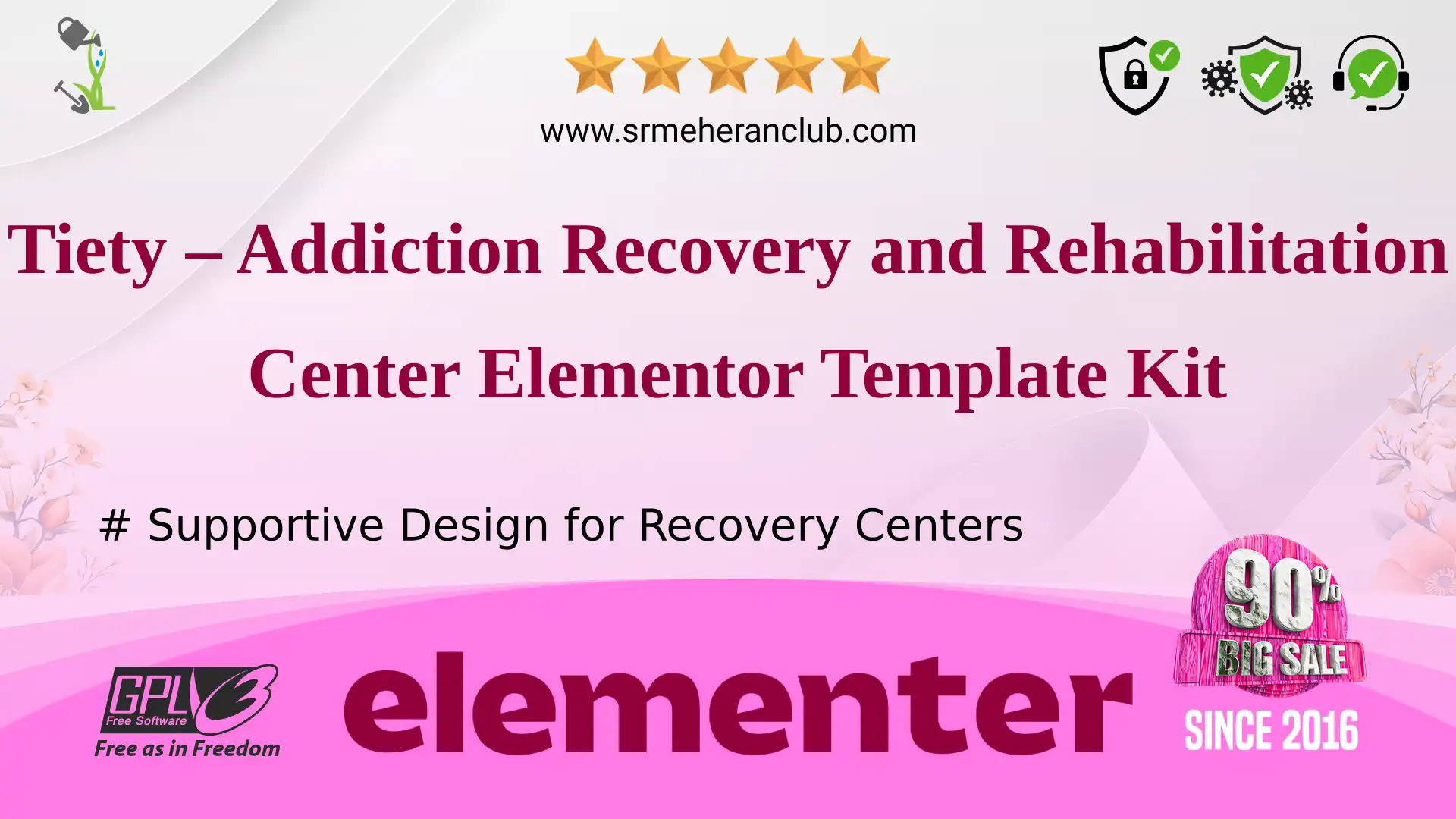 Tiety – Addiction Recovery and Rehabilitation Center Elementor Template Kit — Elementor Kit by Themeforest