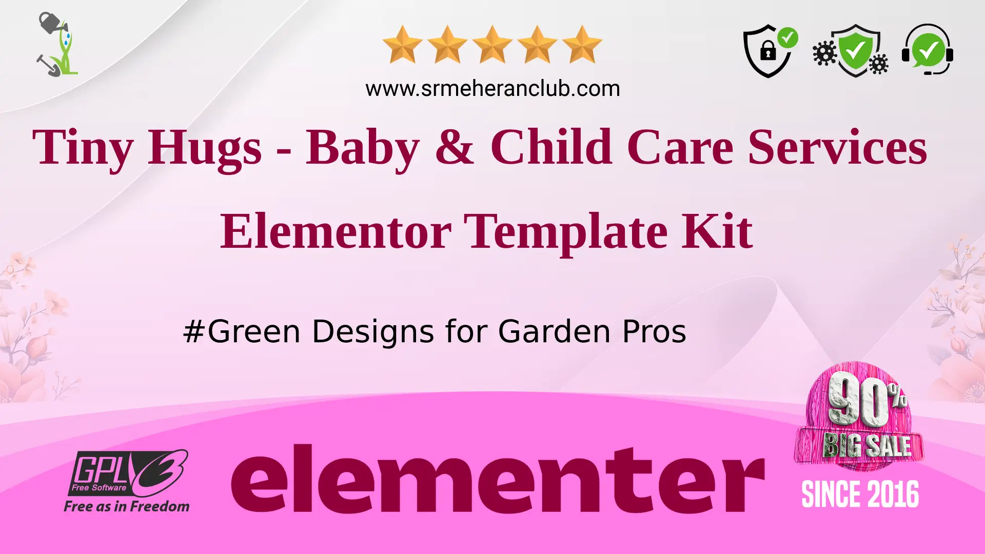 Tiny Hugs – Baby & Child Care Services Elementor Template Kit — Elementor Kit by Themeforest