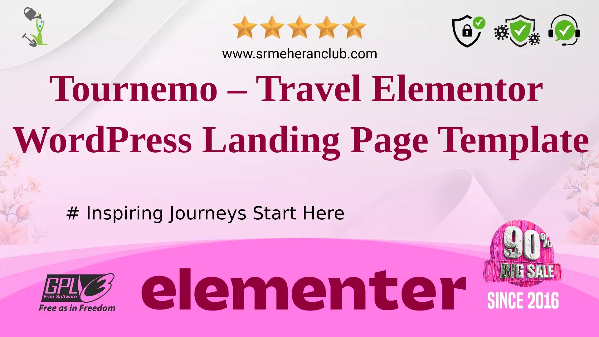 Tournemo – Travel Elementor WordPress Landing Page Template — Elementor Kit by Templatemonster