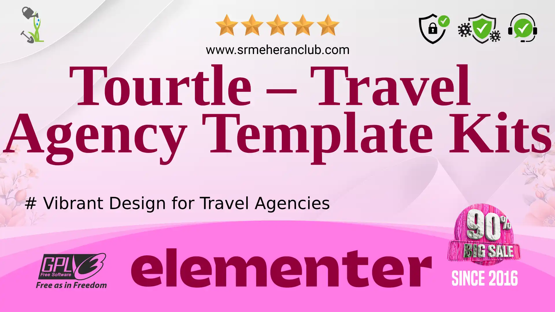Tourtle – Travel Agency Template Kits