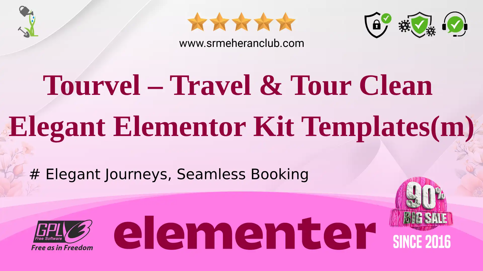 Tourvel – Travel & Tour Clean Elegant Elementor Kit Templates(m) — Elementor Kit by Templatemonster