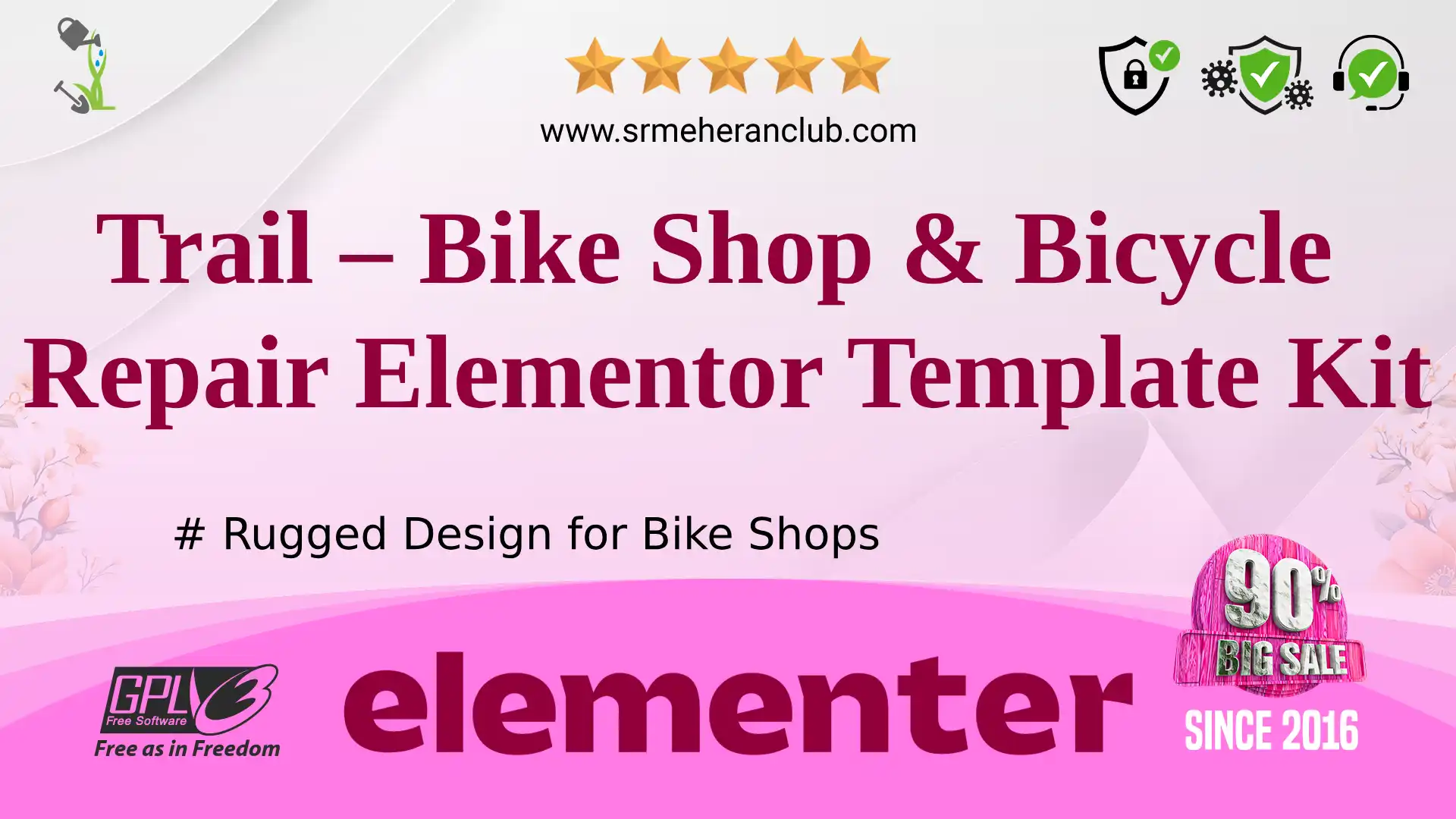 Trail – Bike Shop & Bicycle Repair Elementor Template Kit — Elementor Kit by Themeforest