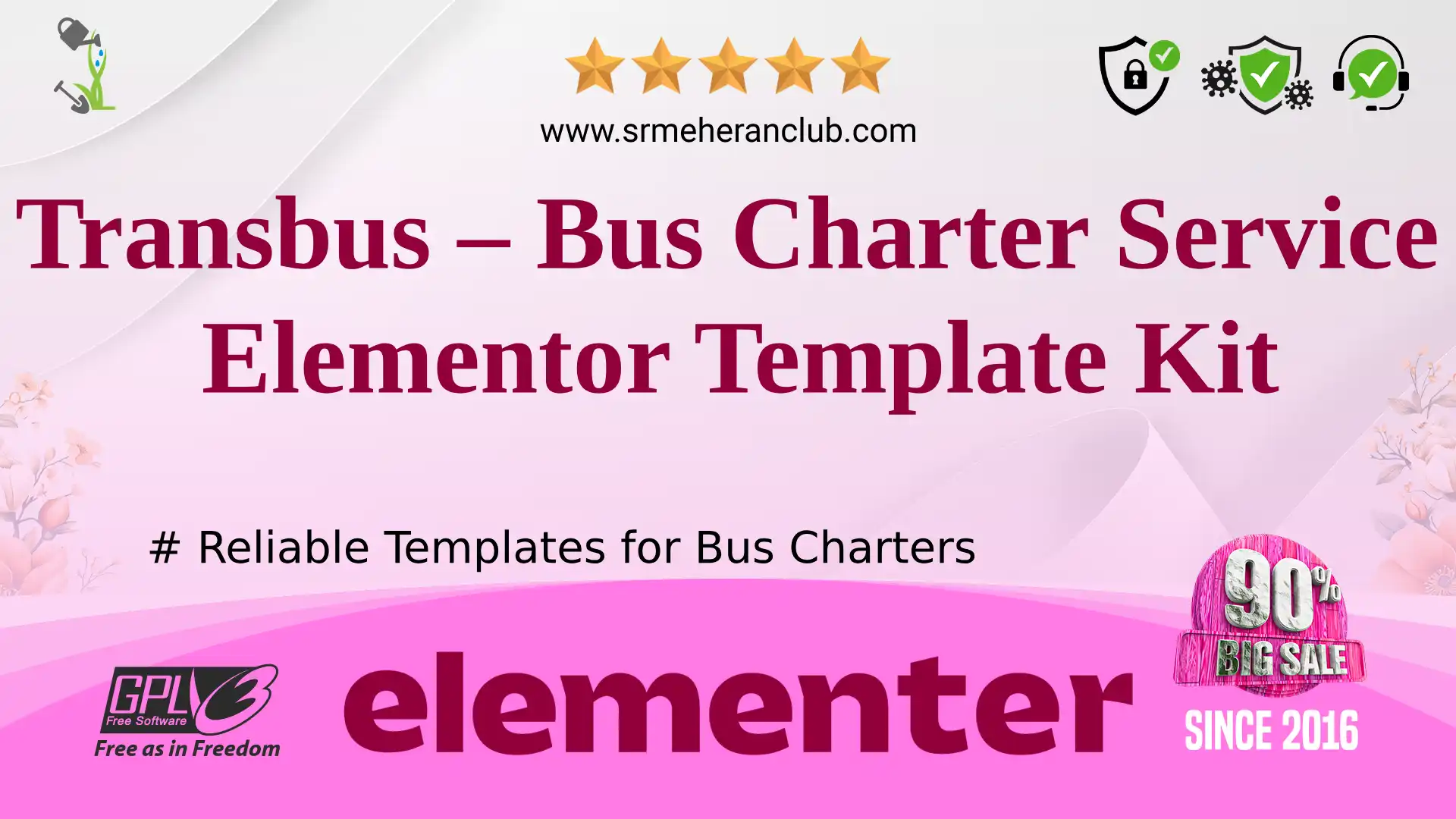 Transbus – Bus Charter Service Elementor Template Kit — Elementor Kit by Themeforest