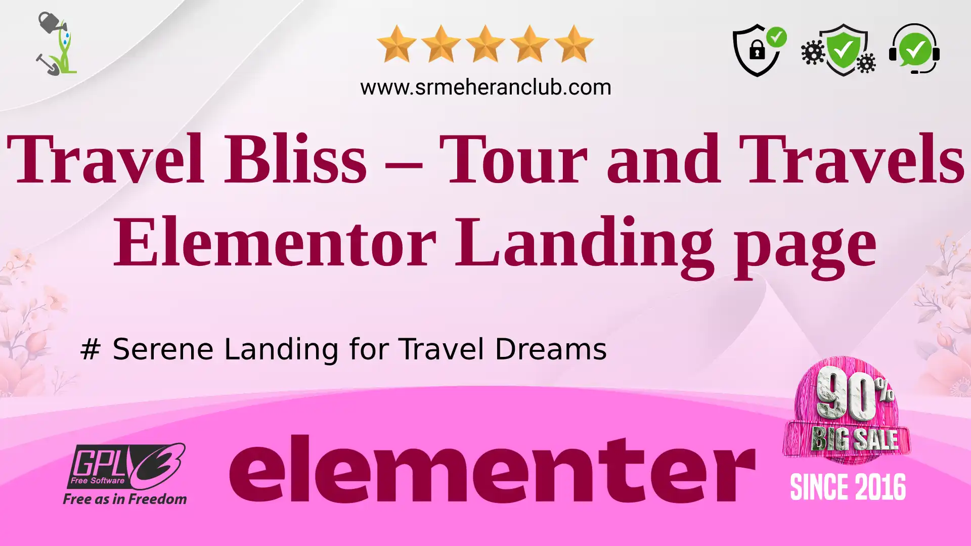 Travel Bliss – Tour and Travels Elementor Landing page — Elementor Kit by Templatemonster
