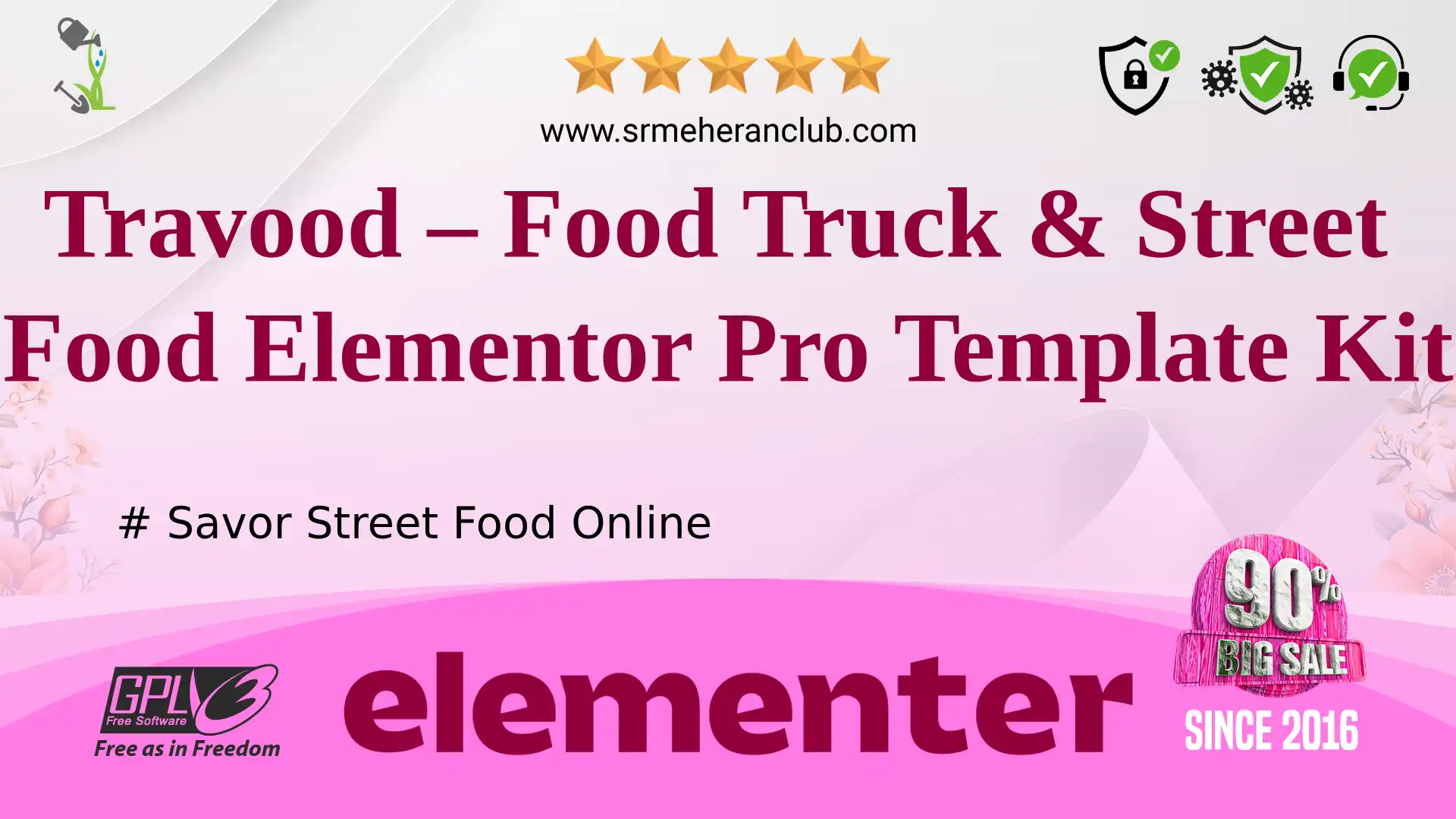 Travood – Food Truck & Street Food Elementor Pro Template Kit — Elementor Kit by Themeforest