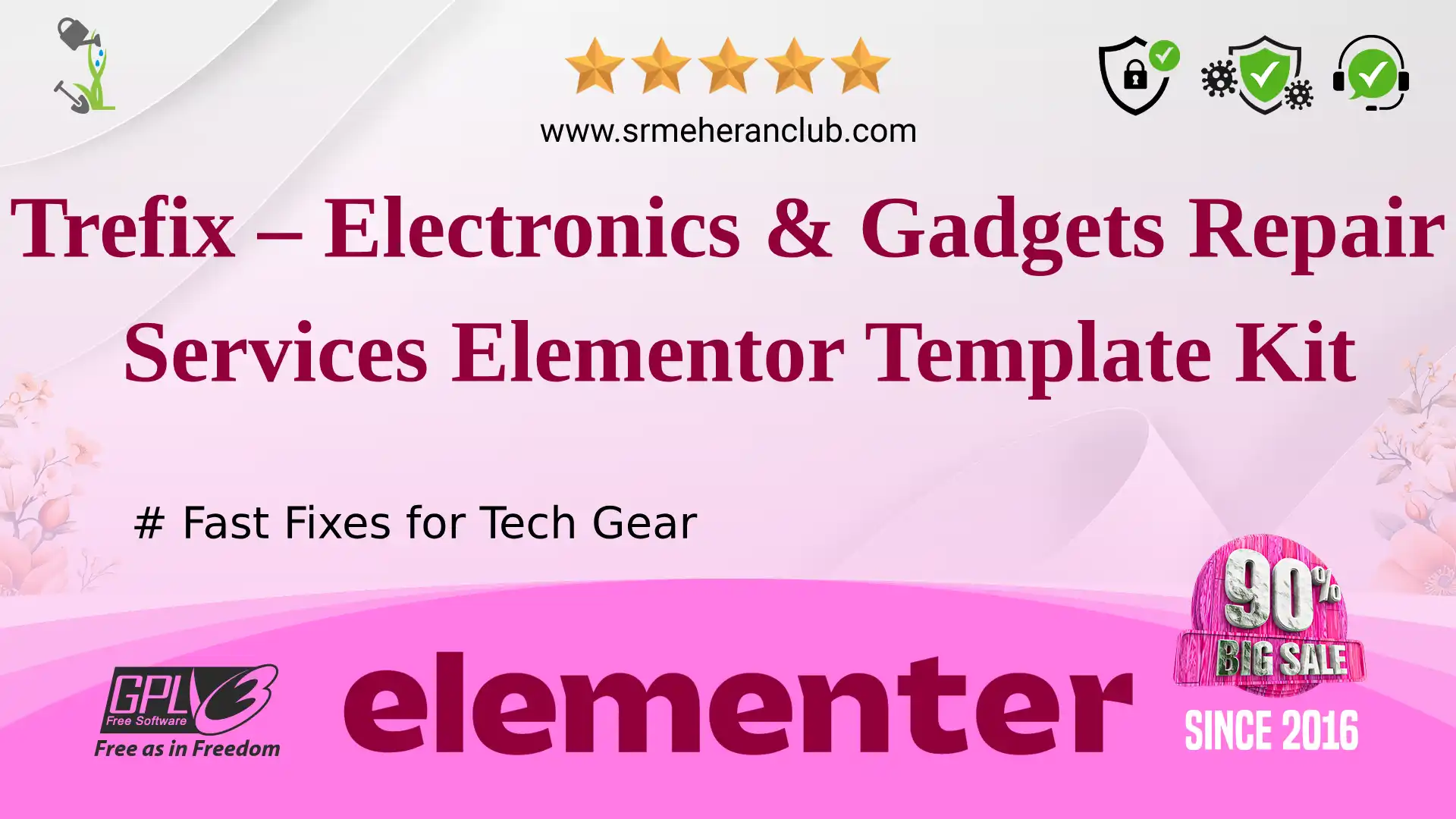 Trefix – Electronics & Gadgets Repair Services Elementor Template Kit — Elementor Kit by Themeforest
