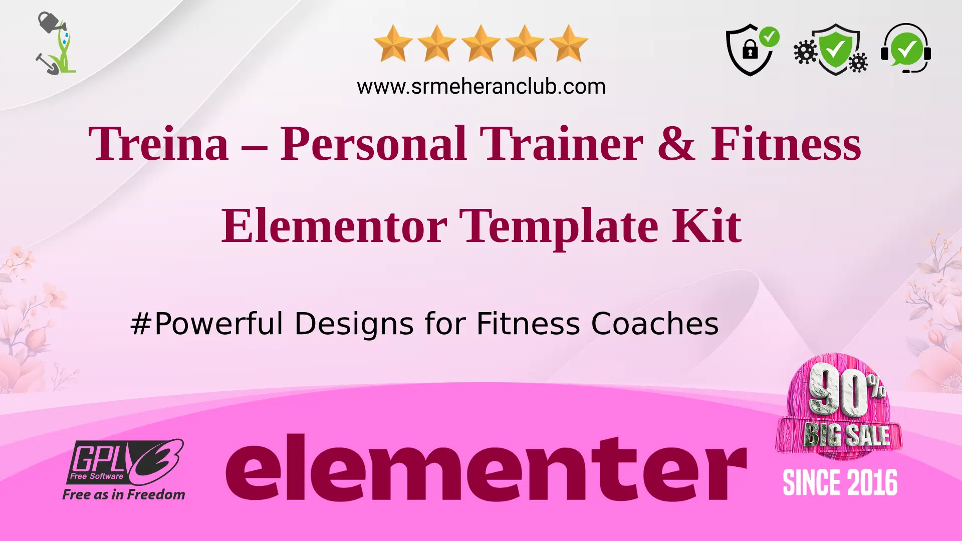 Treina – Personal Trainer & Fitness Elementor Template Kit — Elementor Kit by Themeforest