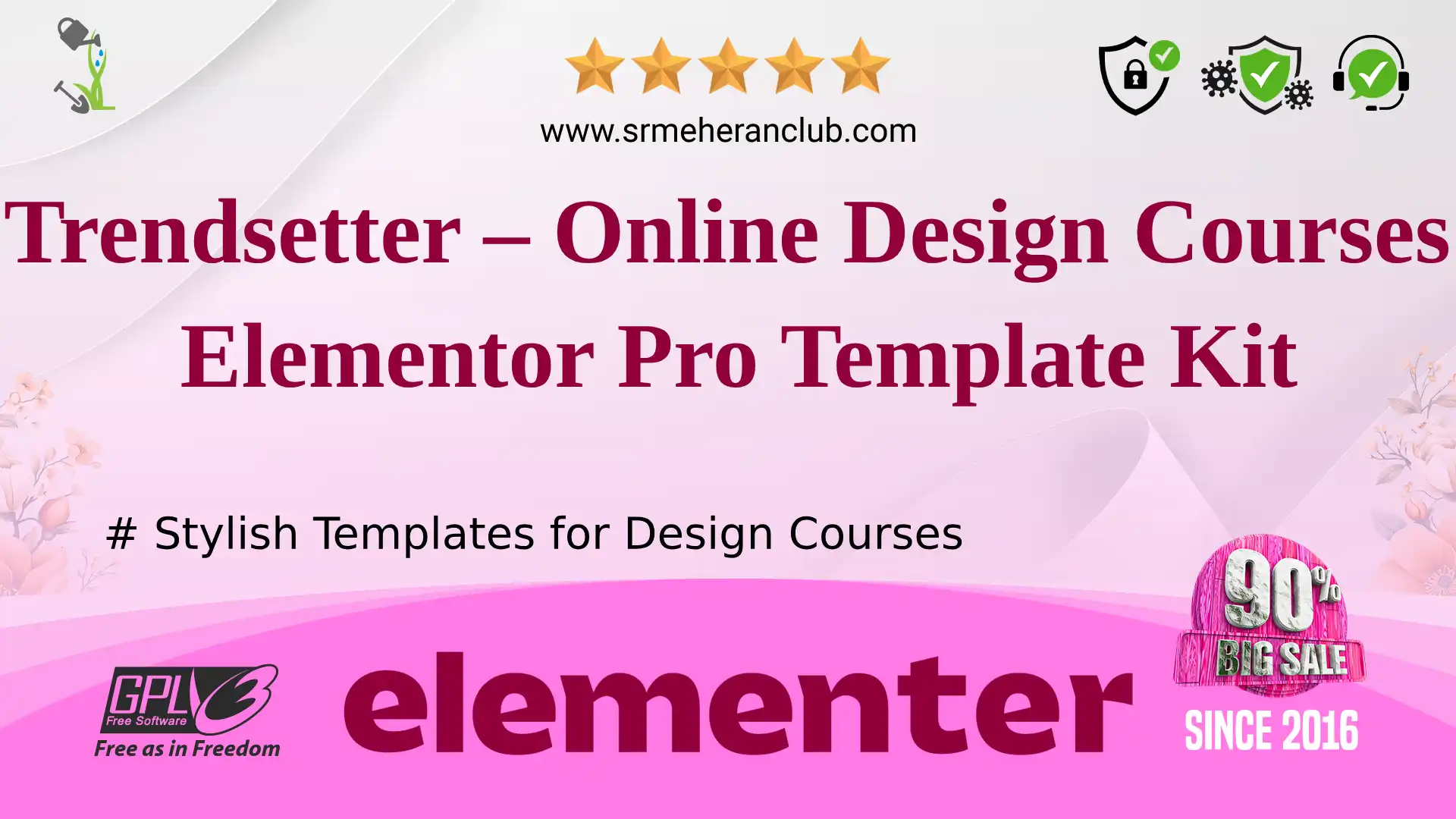 Trendsetter – Online Design Courses Elementor Pro Template Kit — Elementor Kit by Themeforest