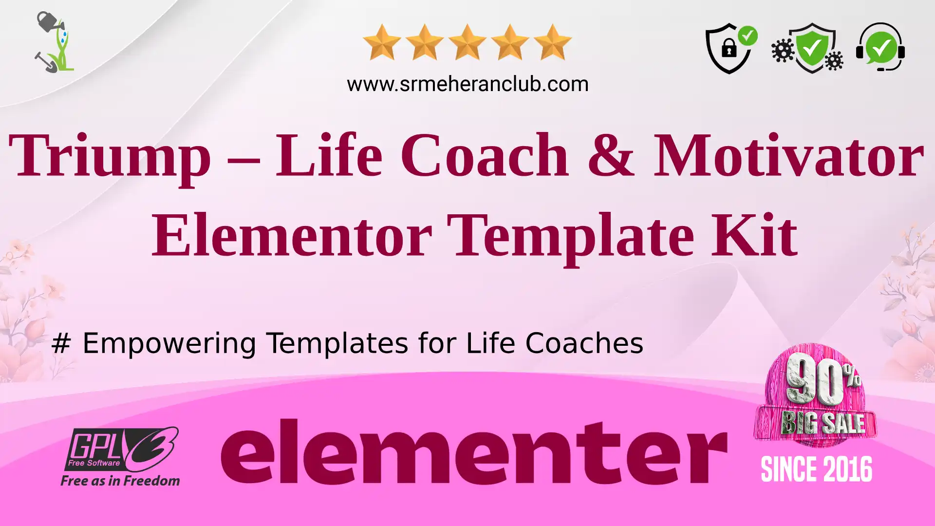 Triump – Life Coach & Motivator Elementor Template Kit — Elementor Kit by Themeforest