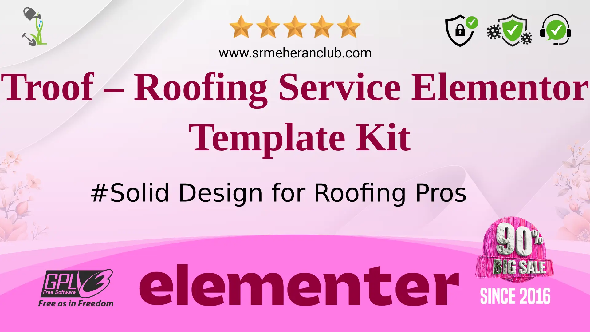 Troof – Roofing Service Elementor Template Kit — Elementor Kit by Themeforest
