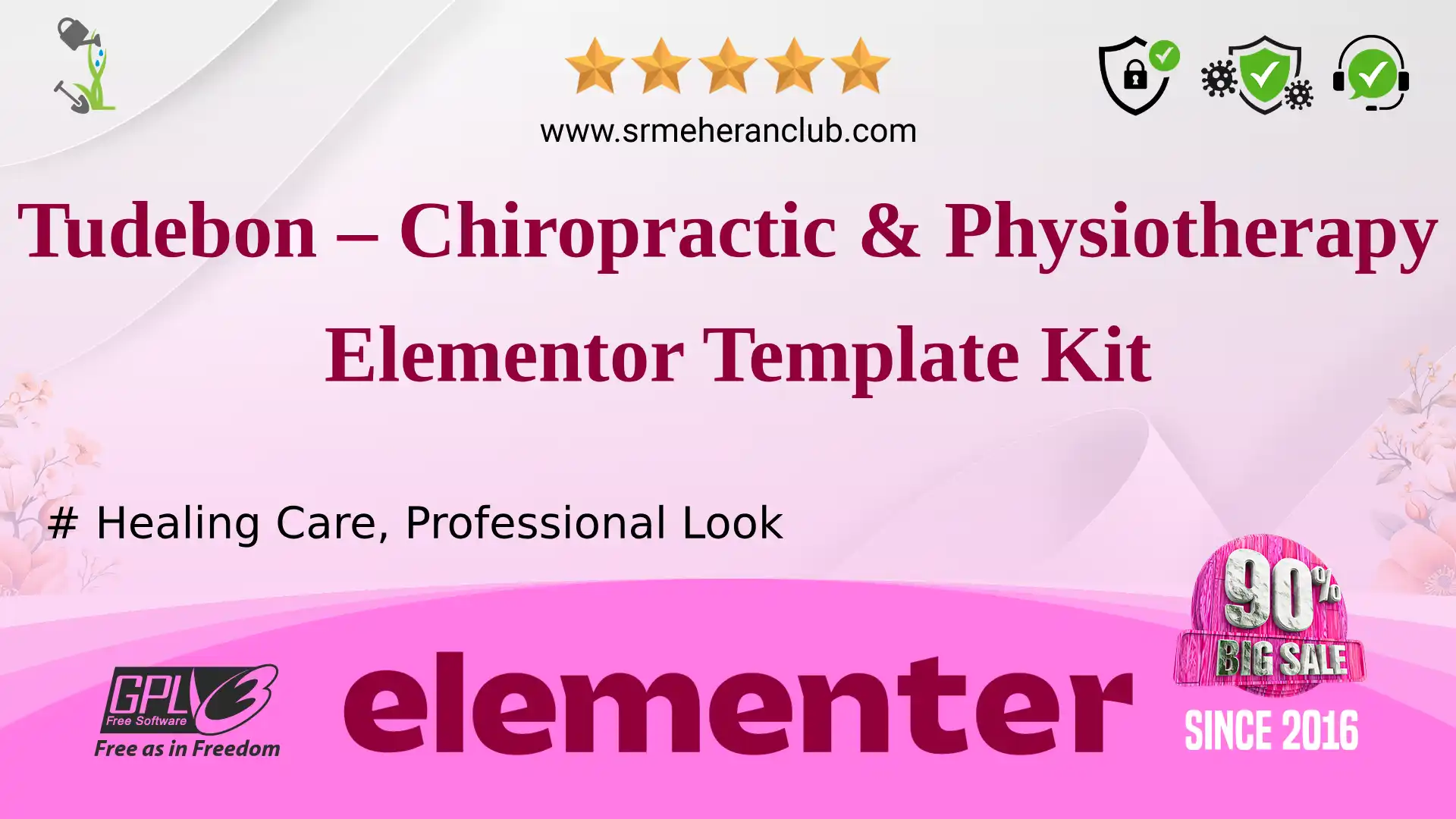 Tudebon – Chiropractic & Physiotherapy Elementor Template Kit — Elementor Kit by Themeforest