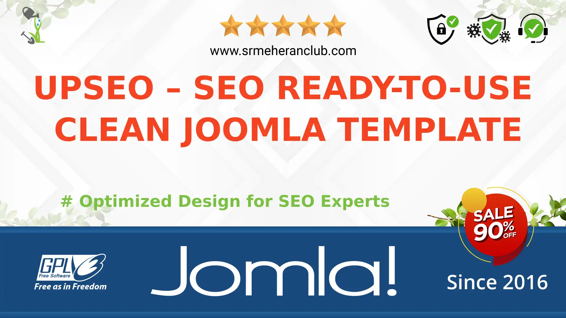 UPSEO – SEO Ready-to-Use Clean Joomla Template — Theme by Templatemonster
