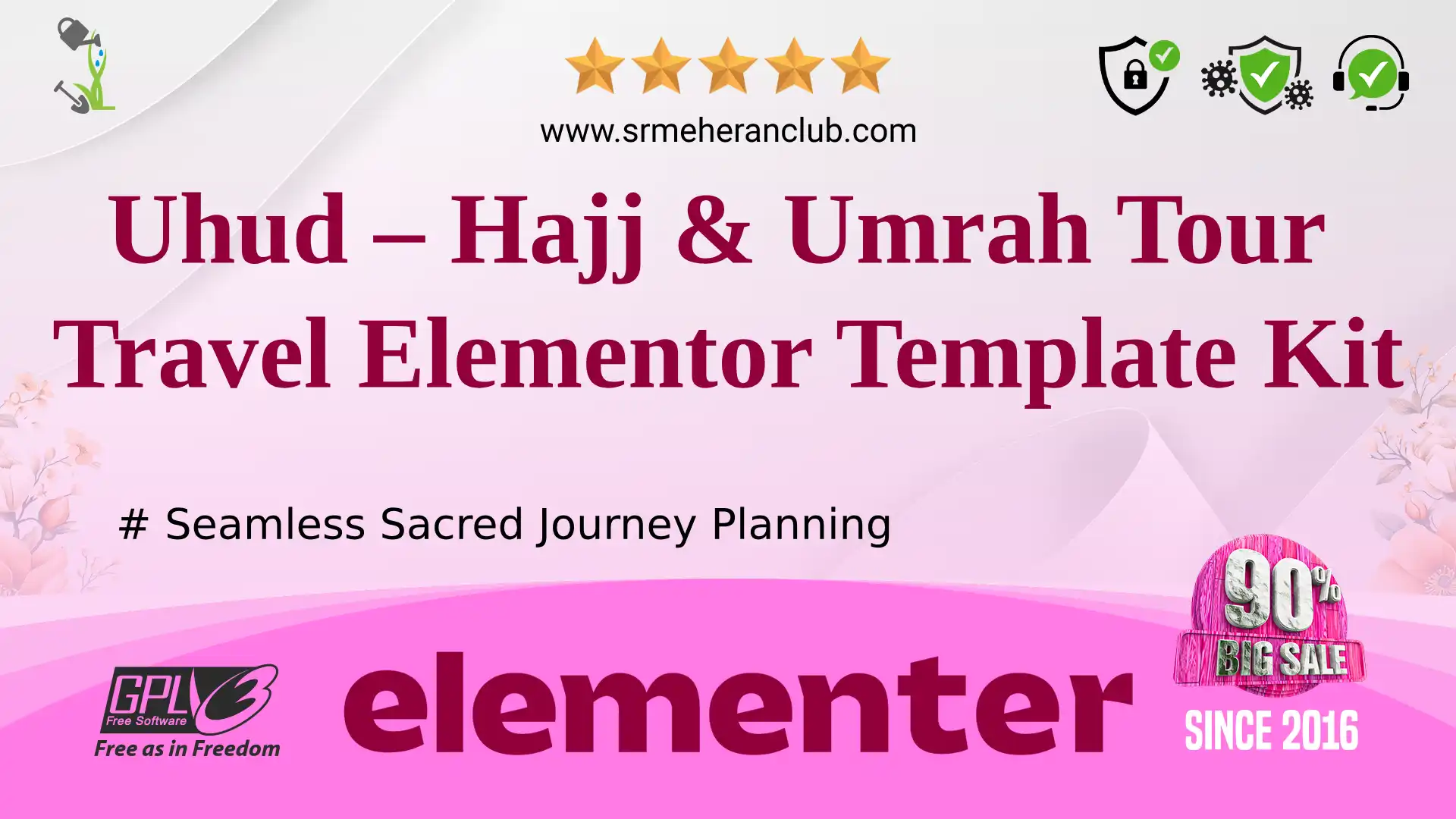 Uhud – Hajj & Umrah Tour Travel Elementor Template Kit — Elementor Kit by Themeforest