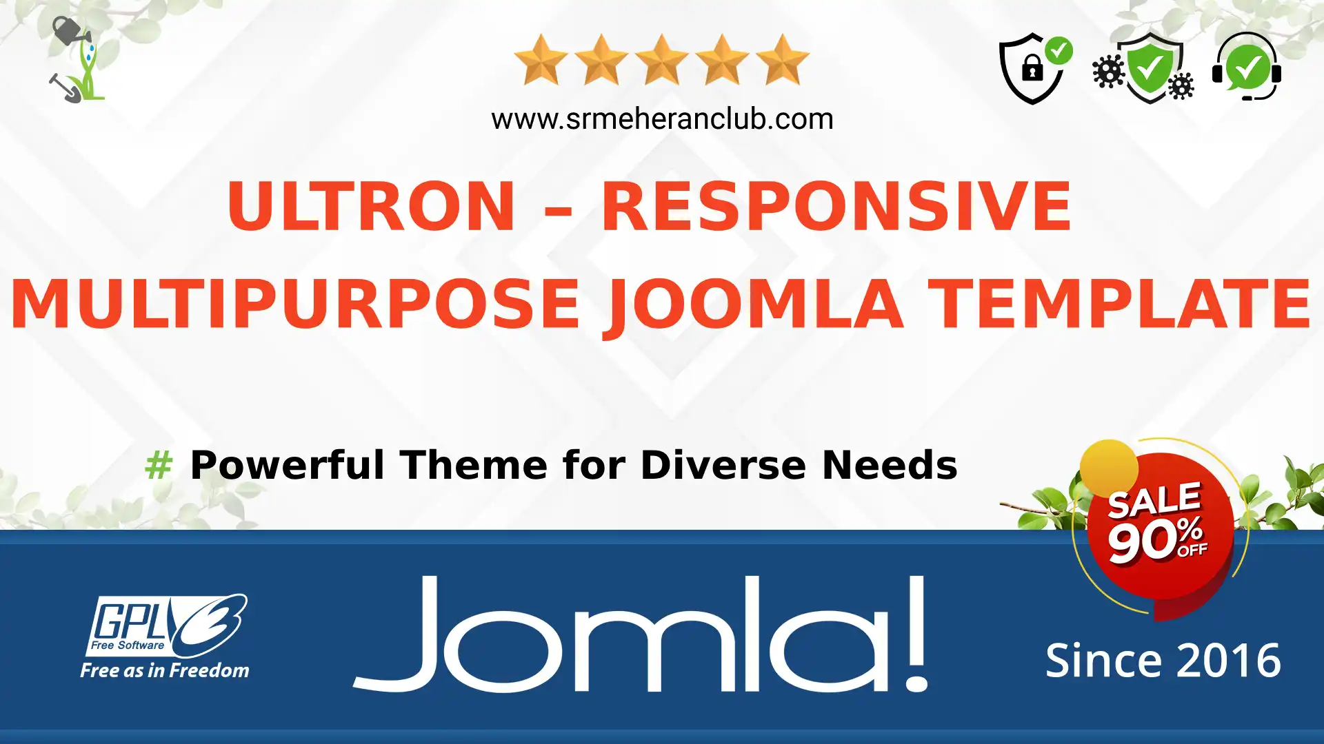 Ultron – Responsive Multipurpose Joomla Template — Theme by Themeforest