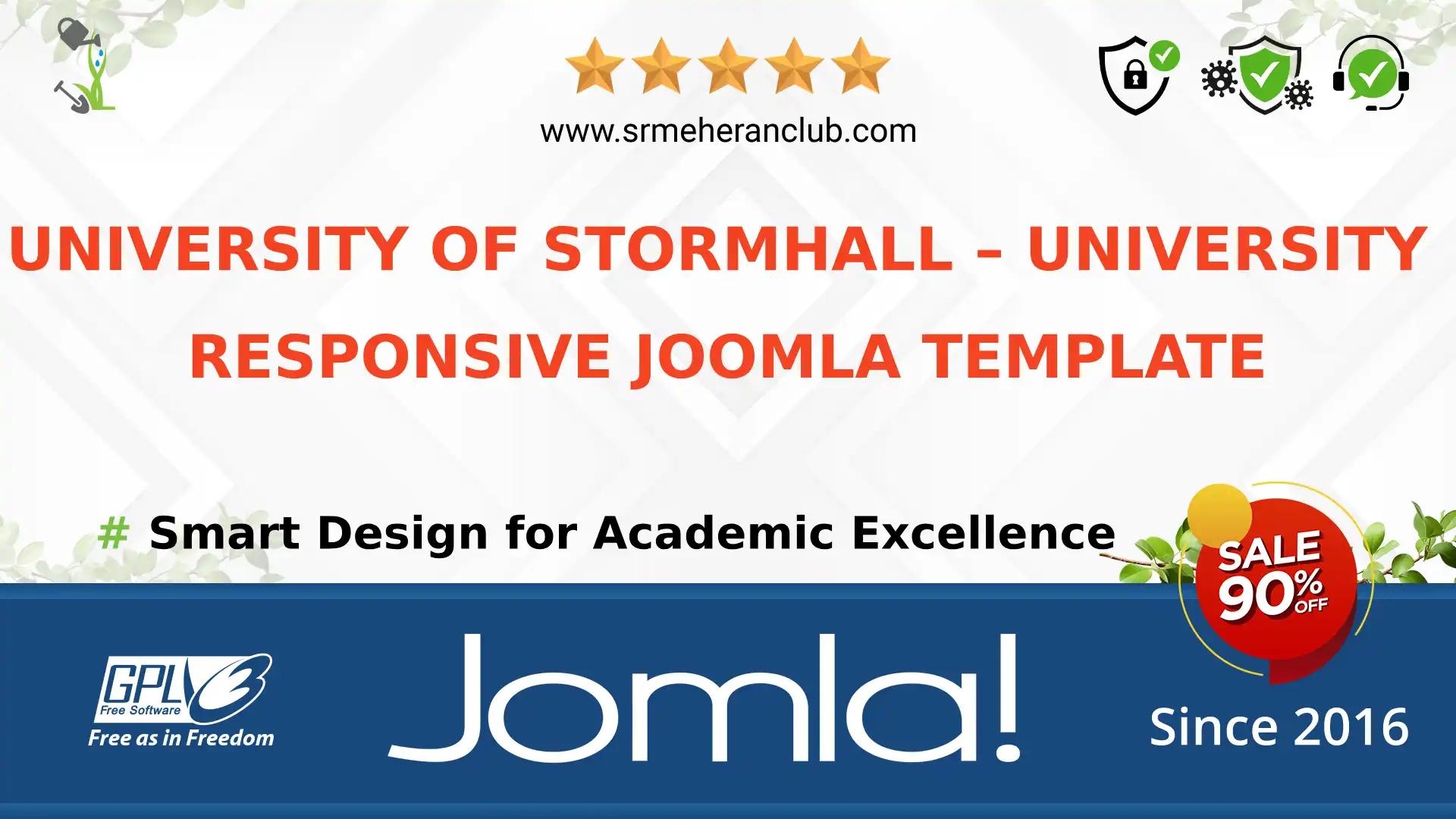 University of Stormhall – University Responsive Joomla Template — Theme by Templatemonster