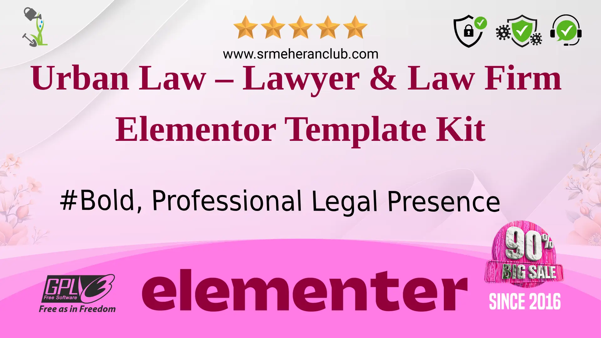 Urban Law – Lawyer & Law Firm Elementor Template Kit — Elementor Kit by Themeforest