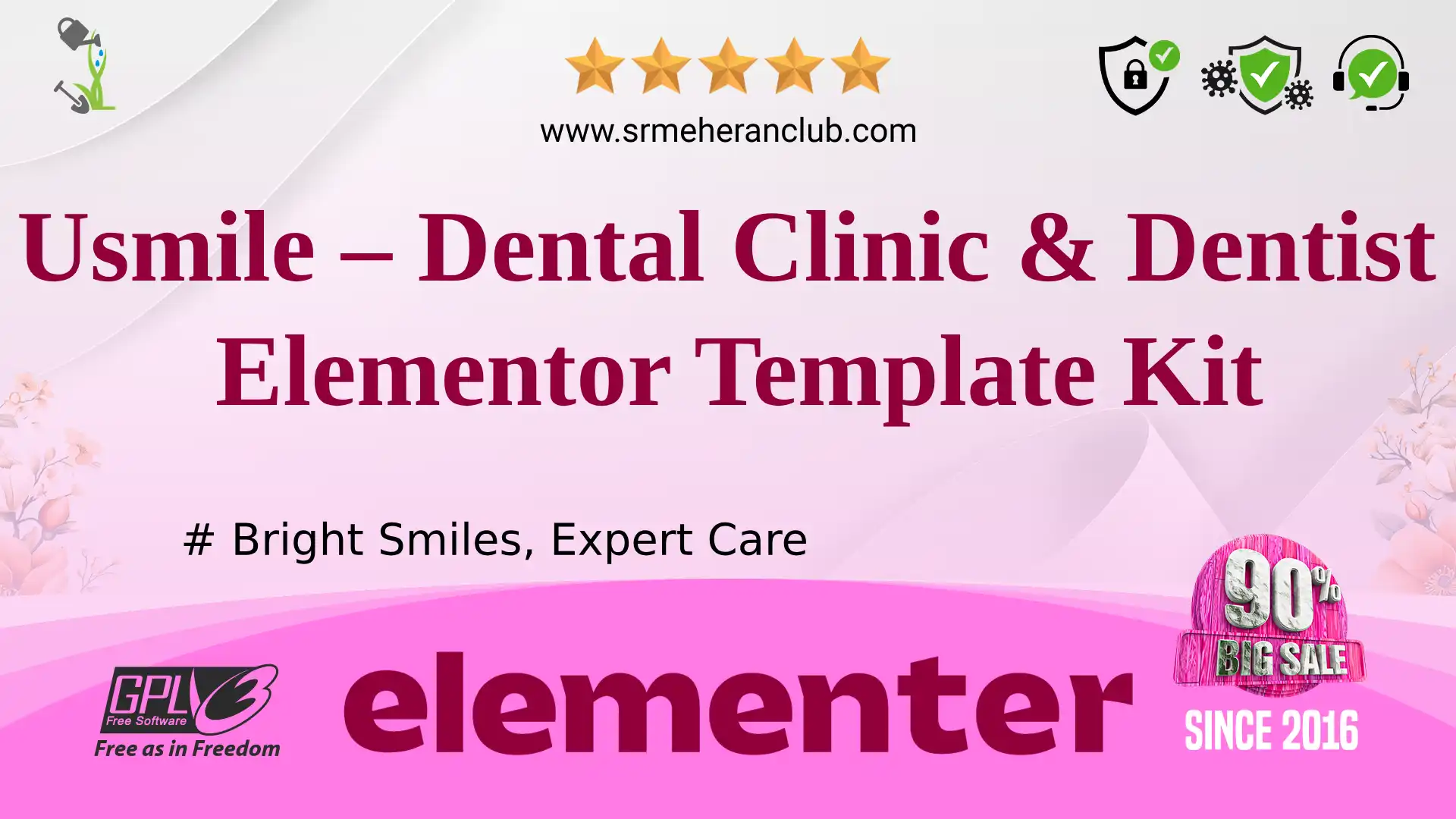 Usmile – Dental Clinic & Dentist Elementor Template Kit — Elementor Kit by Themeforest