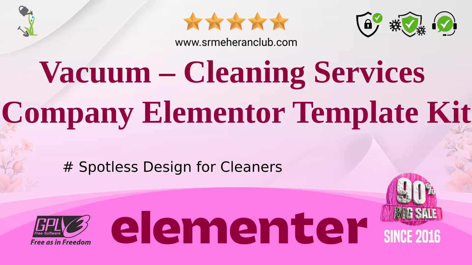 Vacuum – Cleaning Services Company Elementor Template Kit — Elementor Kit by Themeforest