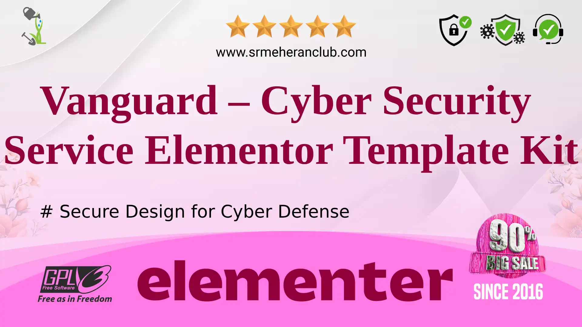 Vanguard – Cyber Security Service Elementor Template Kit — Elementor Kit by Themeforest