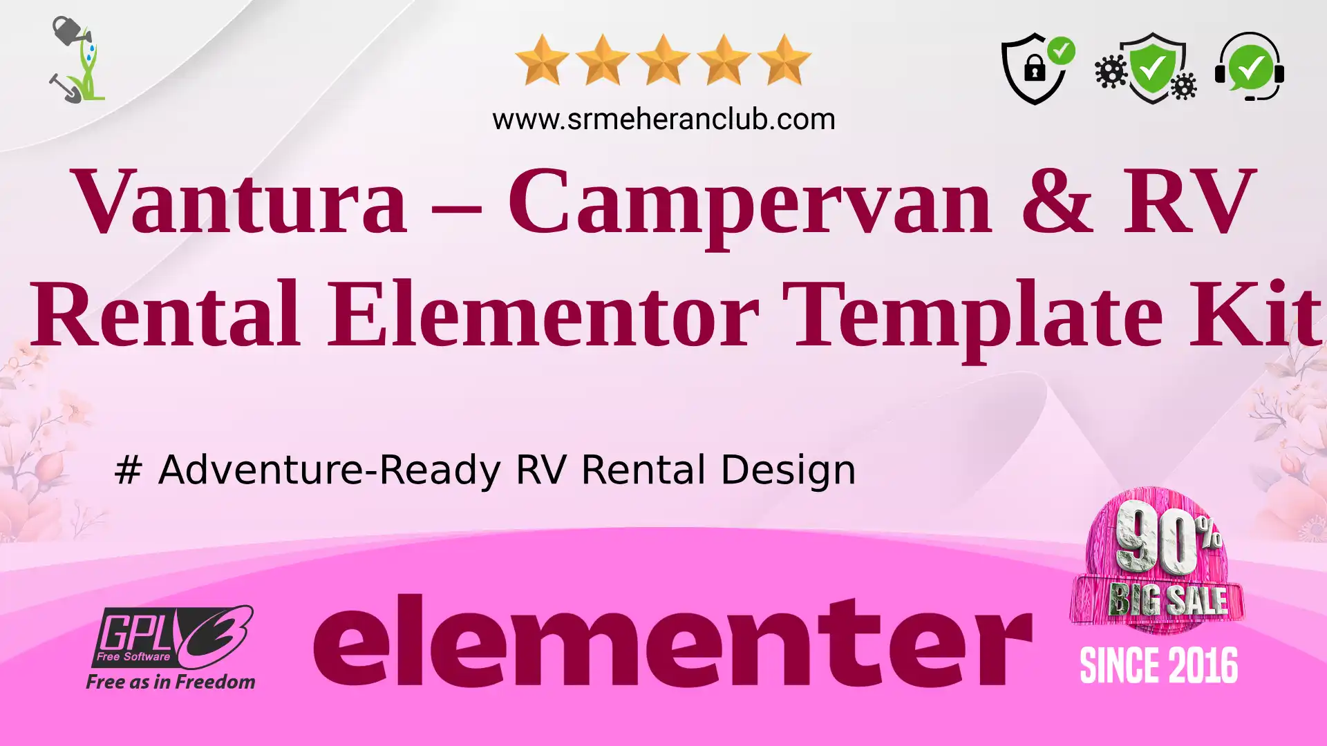 Vantura – Campervan & RV Rental Elementor Template Kit — Elementor Kit by Themeforest