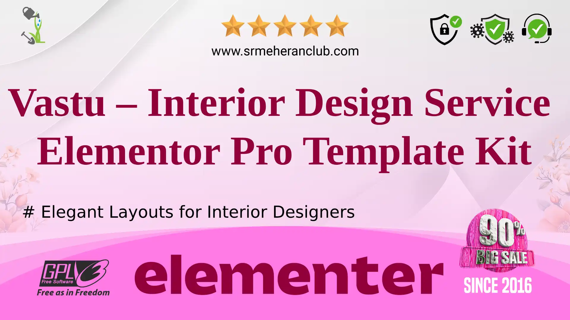 Vastu – Interior Design Service Elementor Pro Template Kit — Elementor Kit by Themeforest