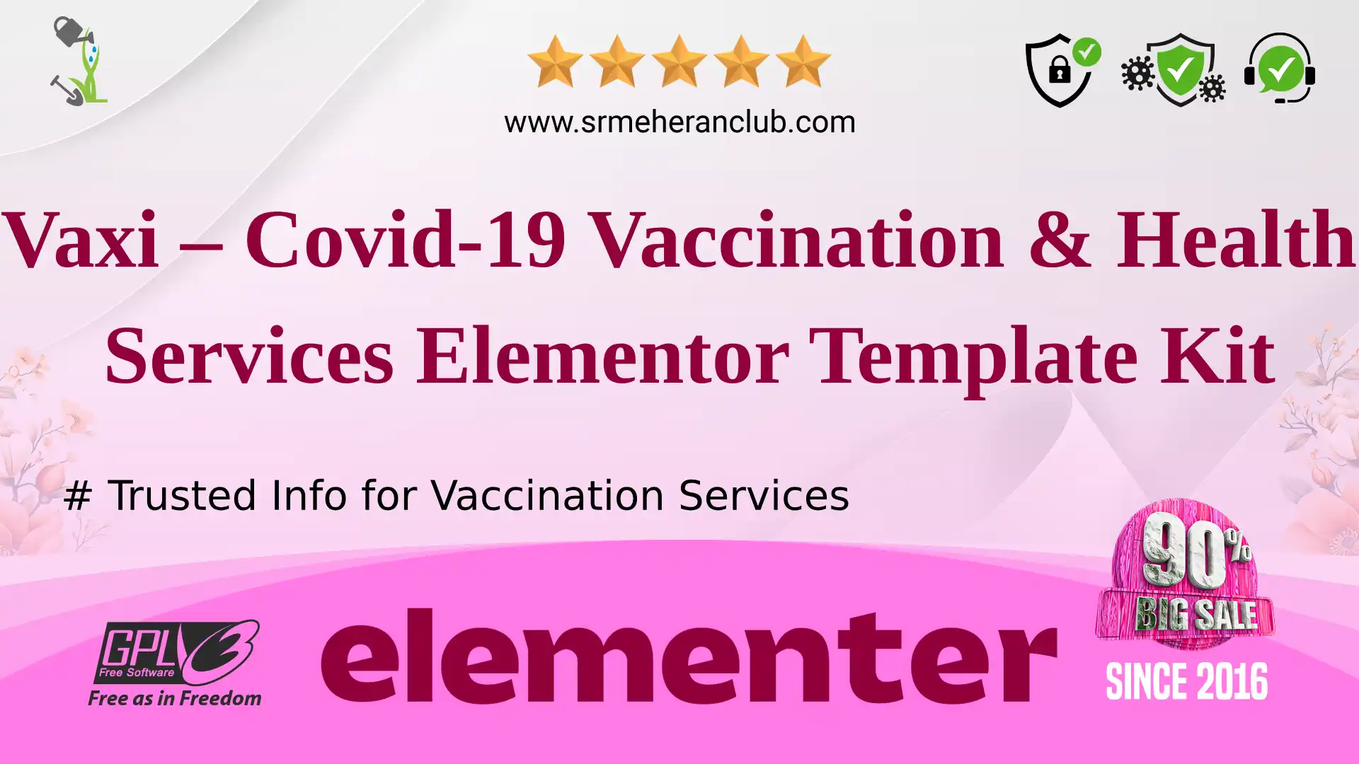 Vaxi – Covid-19 Vaccination & Health Services Elementor Template Kit — Elementor Kit by Themeforest