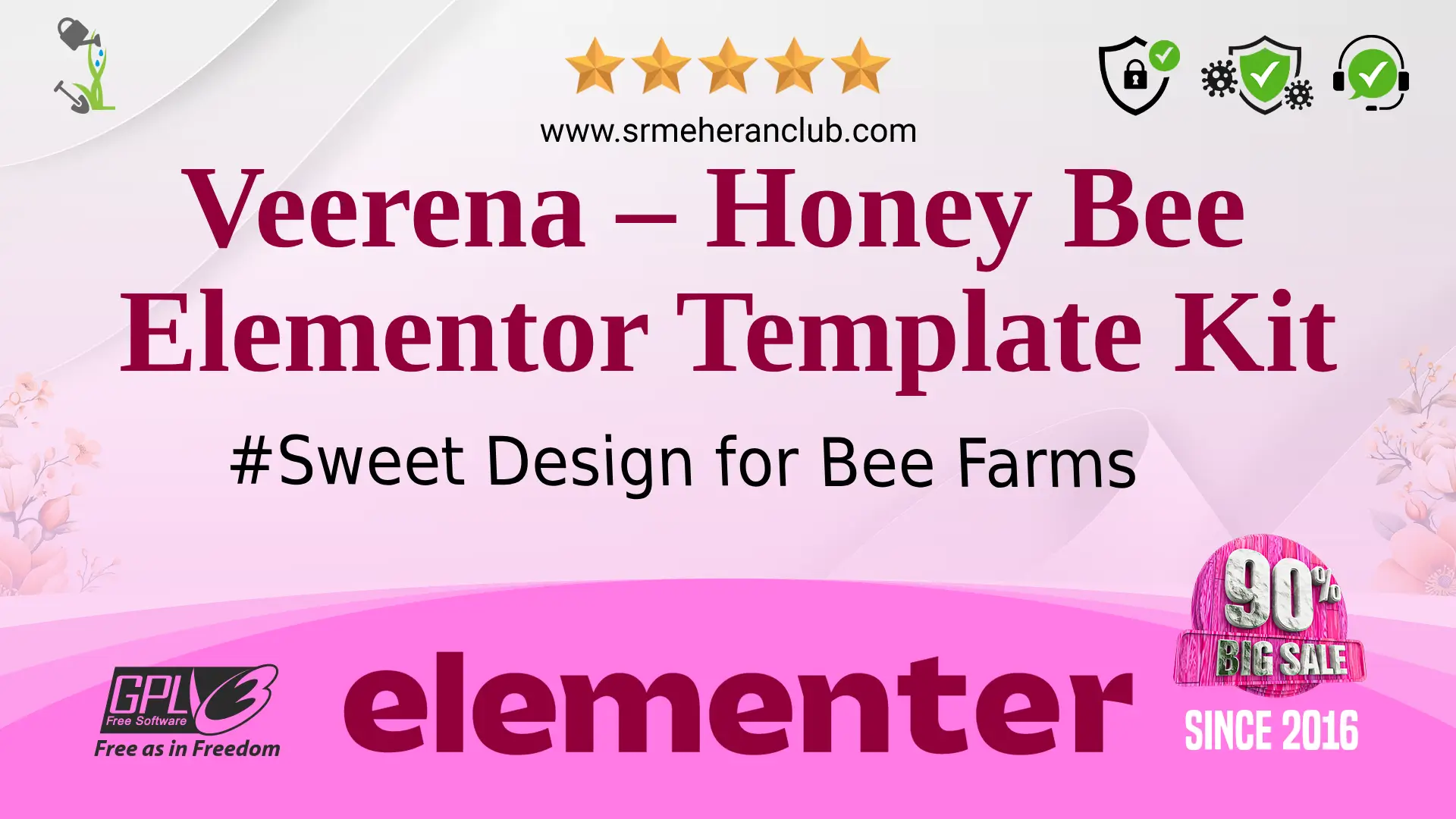 Veerena – Honey Bee Elementor Template Kit — Elementor Kit by Themeforest
