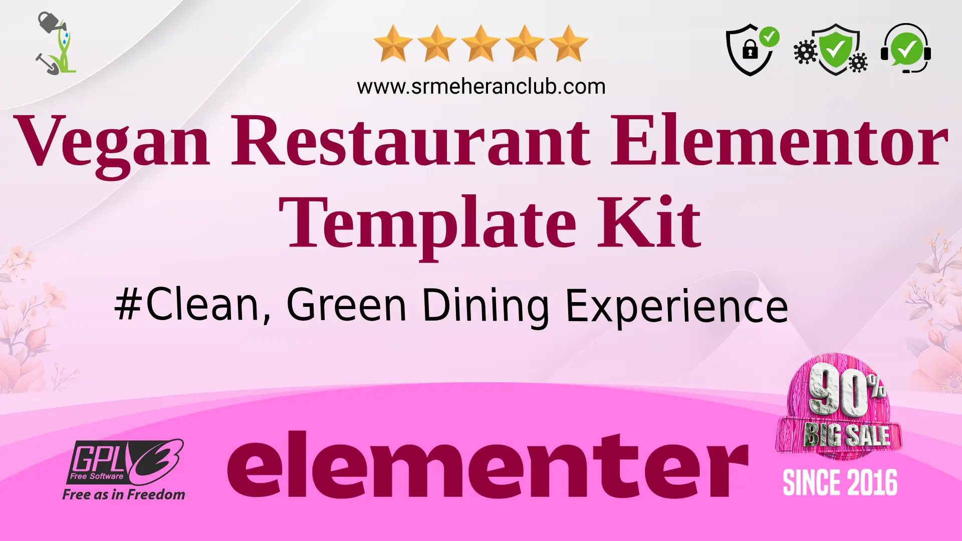 Vegan Restaurant Elementor Template Kit — Elementor Kit by Themeforest