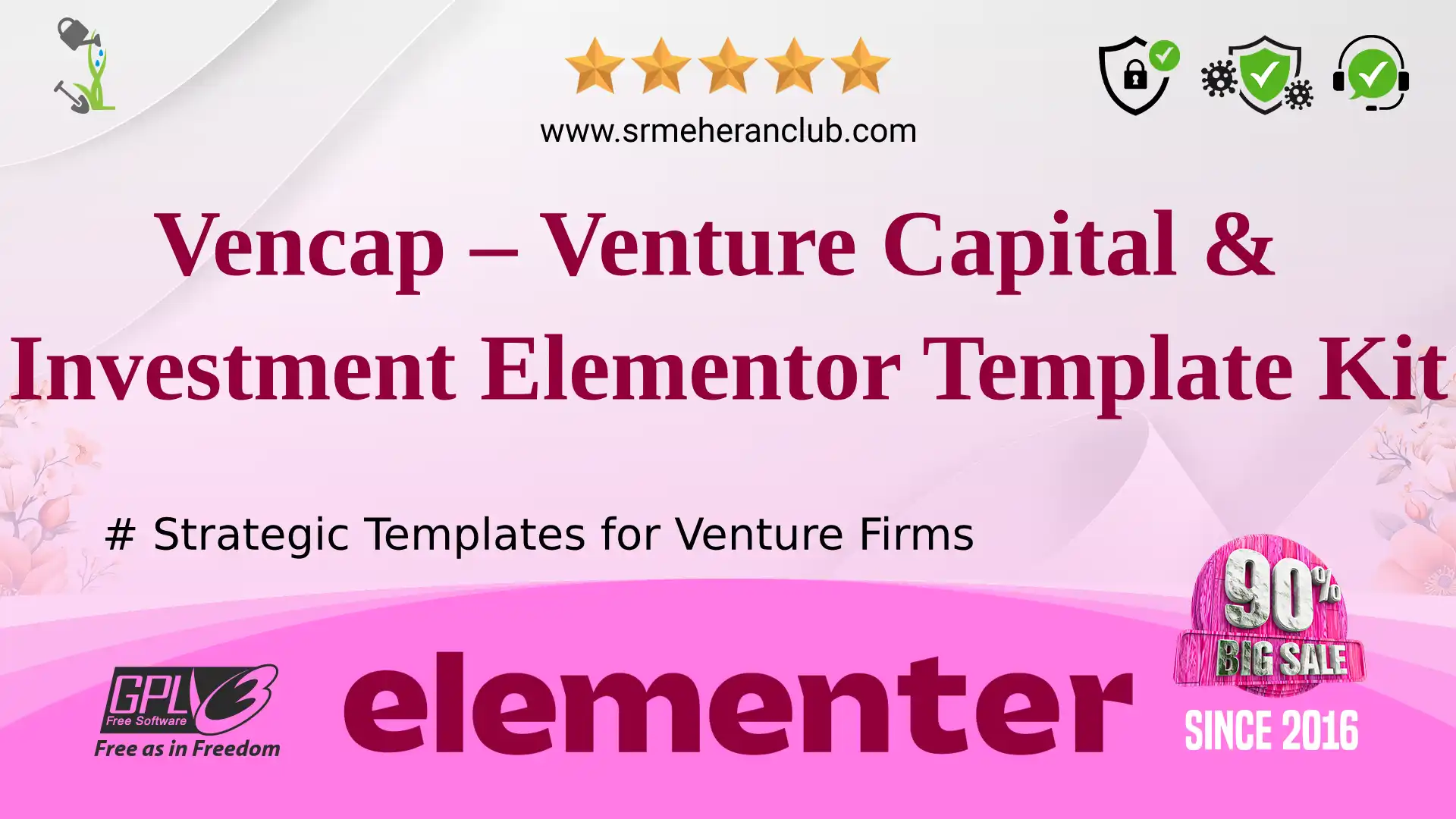 Vencap – Venture Capital & Investment Elementor Template Kit — Elementor Kit by Themeforest