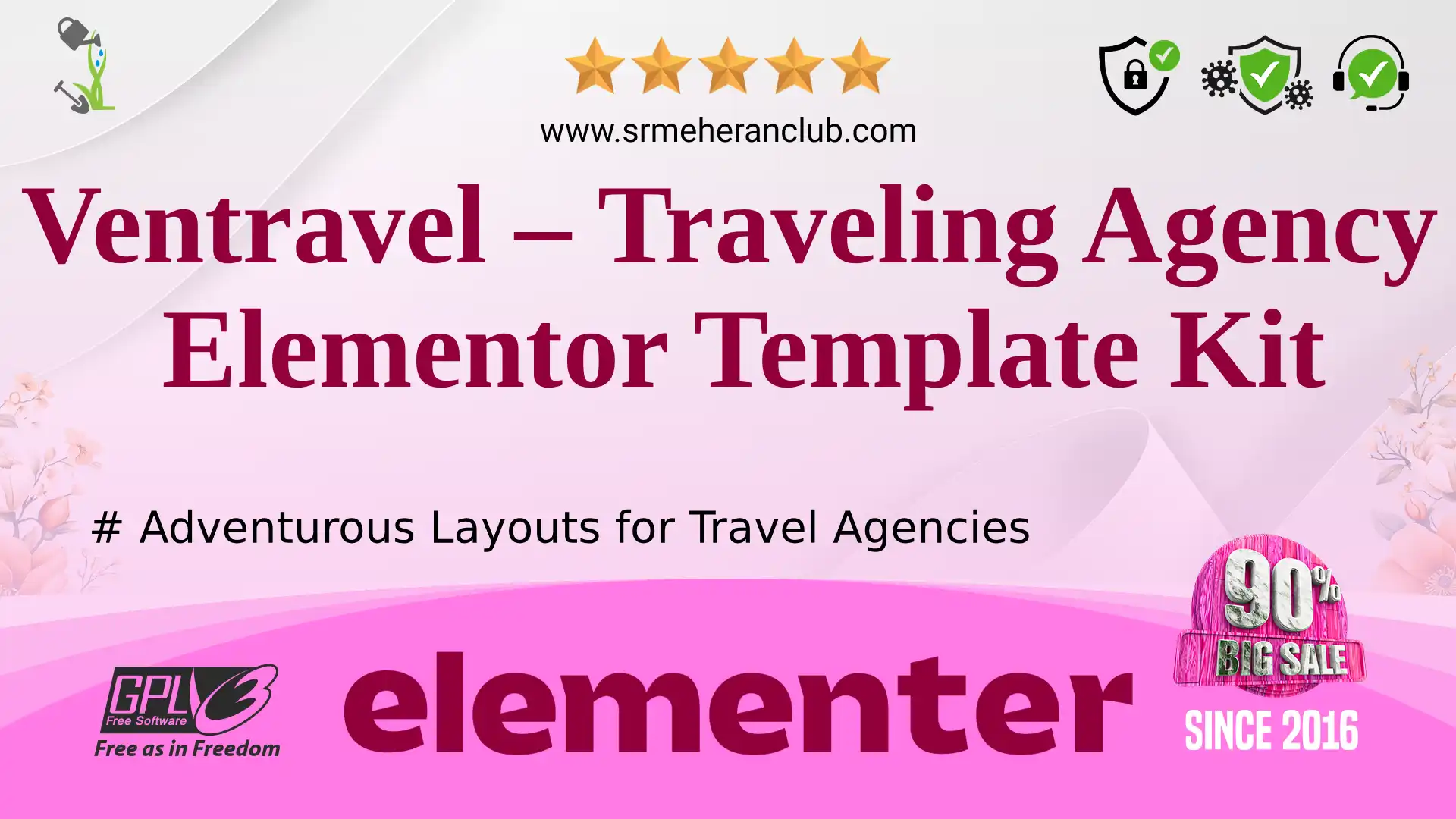 Ventravel – Traveling Agency Elementor Template Kit — Elementor Kit by Themeforest