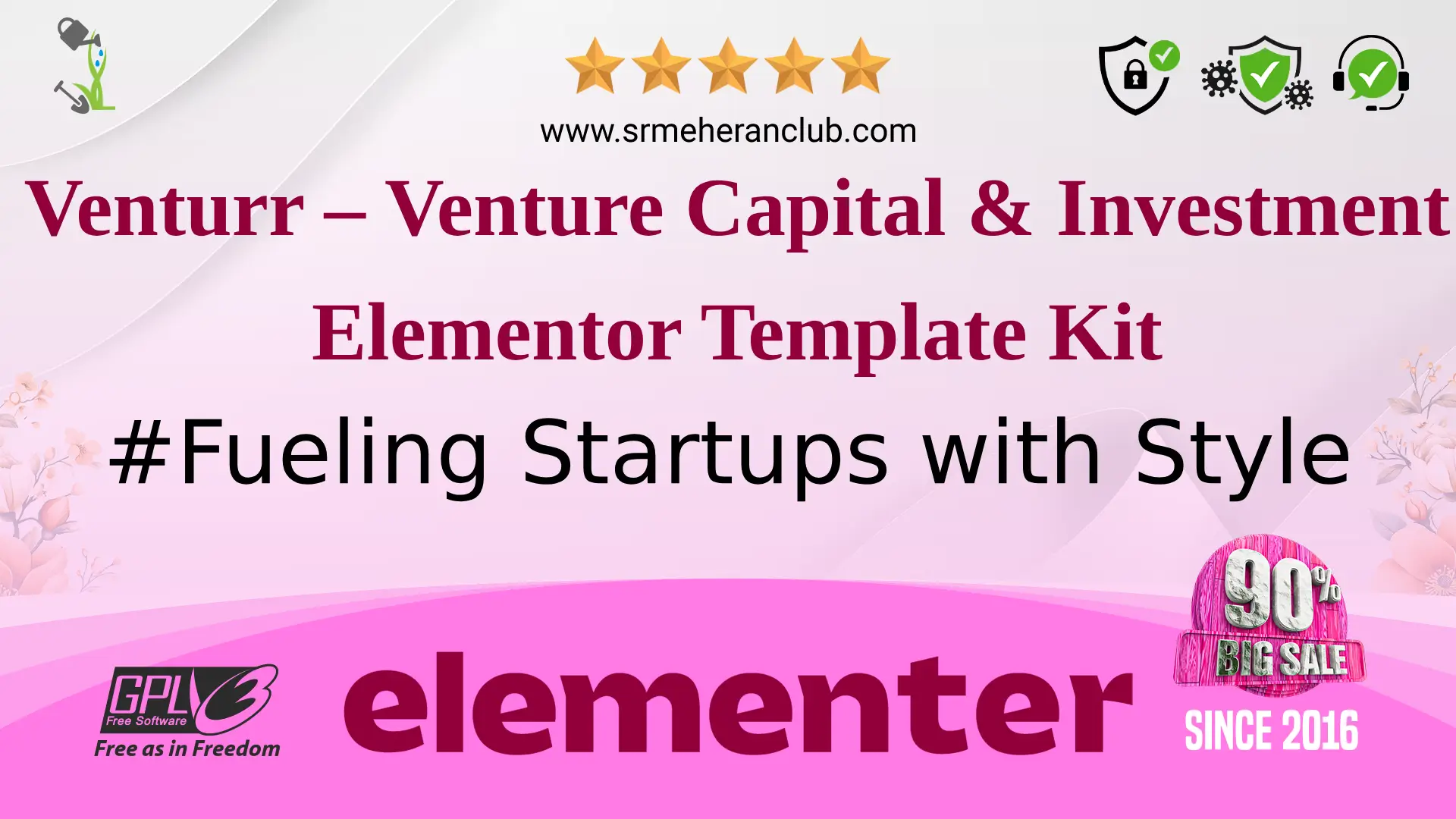 Venturr – Venture Capital & Investment Elementor Template Kit