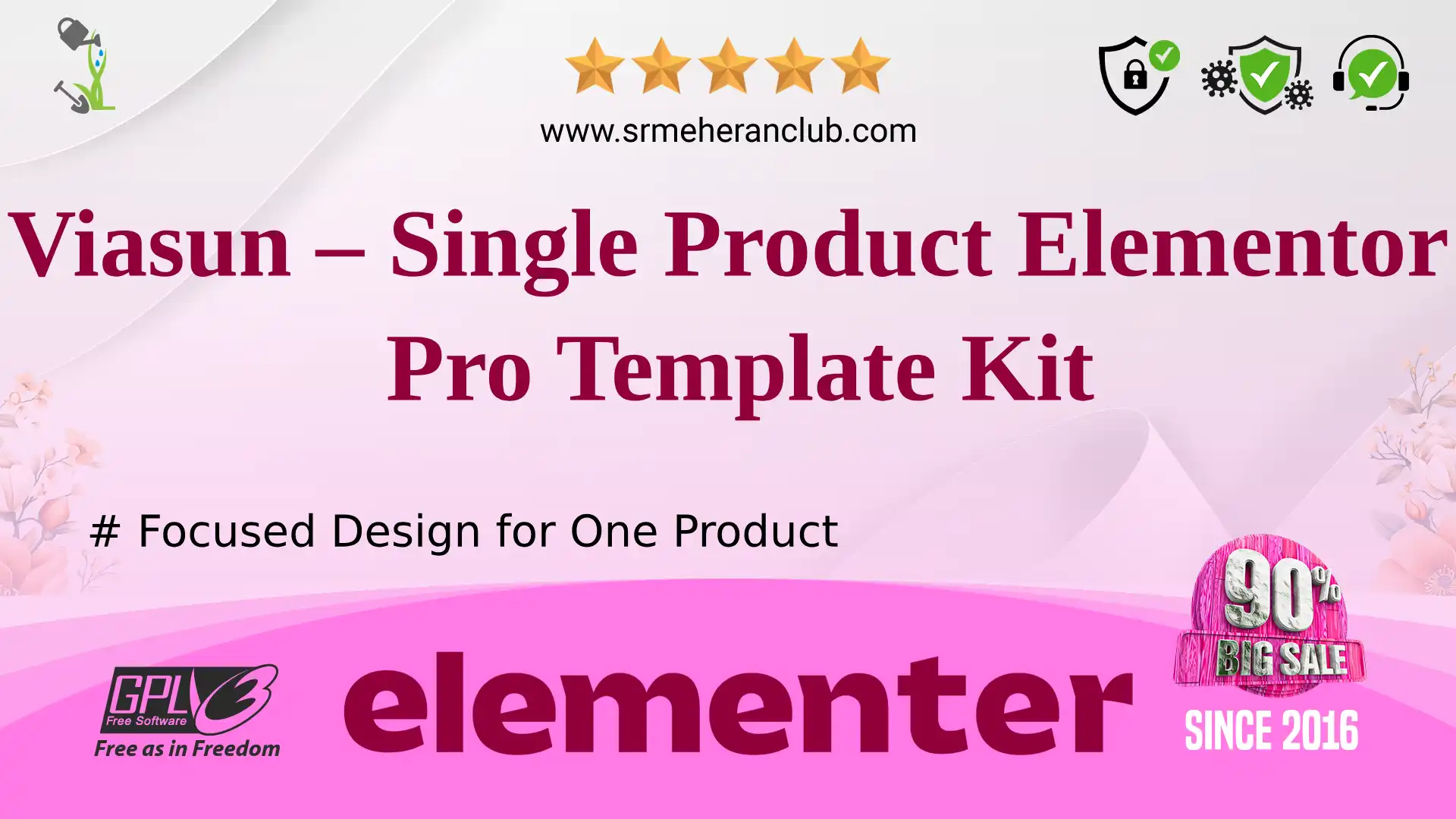 Viasun – Single Product Elementor Pro Template Kit — Elementor Kit by Themeforest