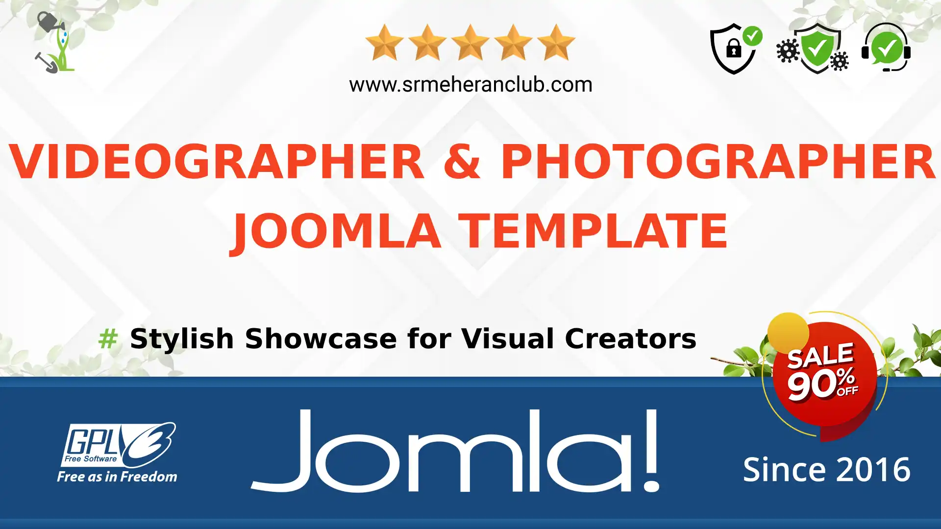 Videographer & Photographer Joomla Template — Theme by Templatemonster