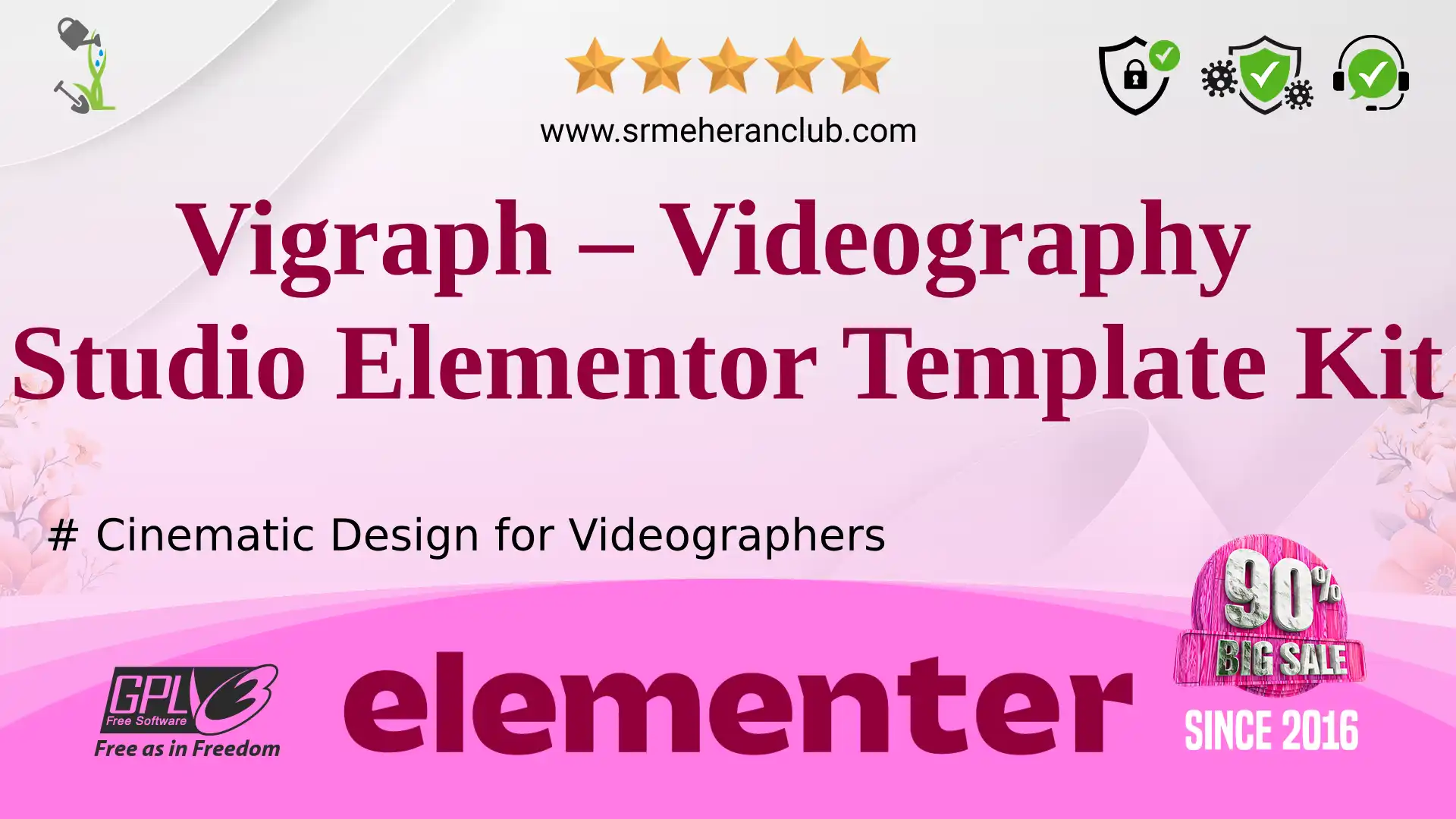 Vigraph – Videography Studio Elementor Template Kit — Elementor Kit by Themeforest