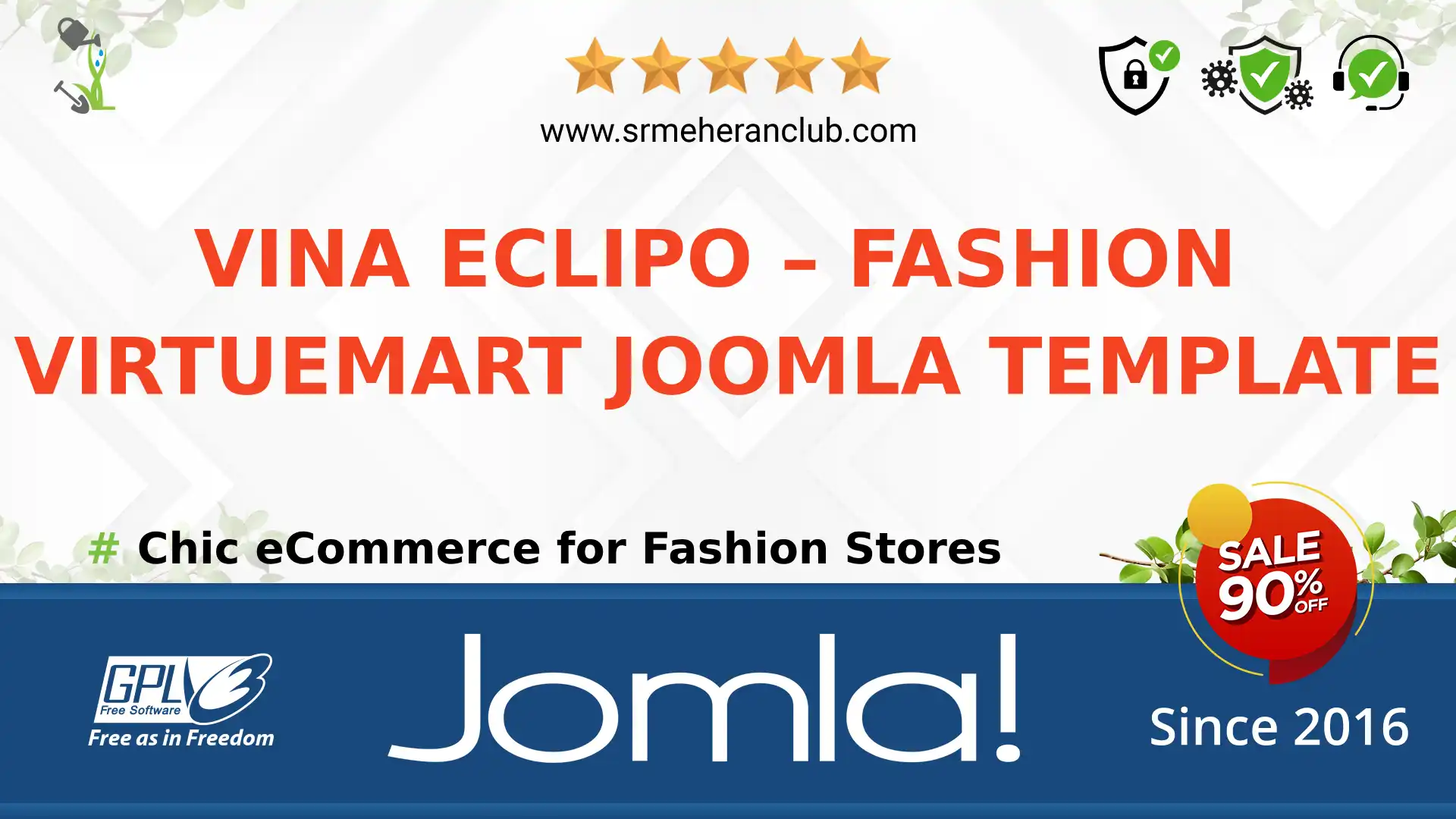 Vina Eclipo – Fashion VirtueMart Joomla Template — Theme by Themeforest