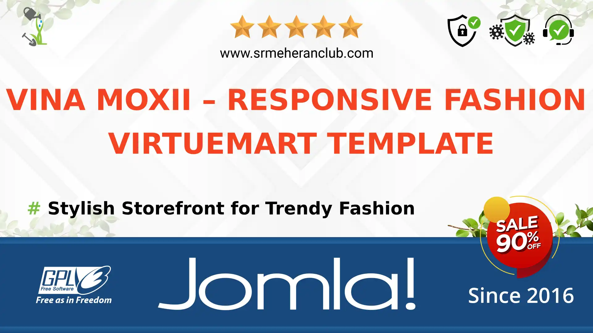 Vina Moxii – Responsive Fashion VirtueMart Template