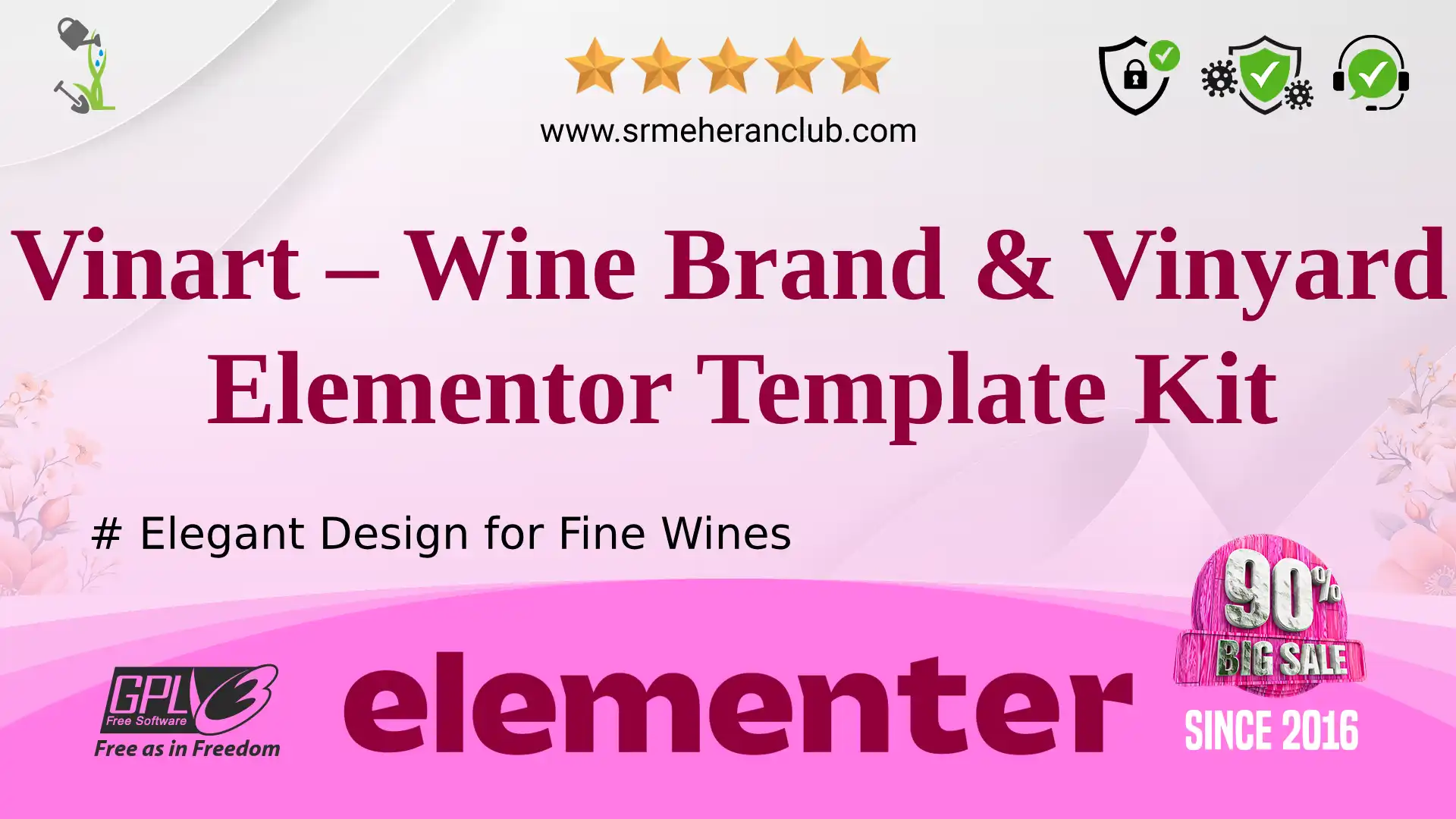 Vinart – Wine Brand & Vinyard Elementor Template Kit — Elementor Kit by Themeforest