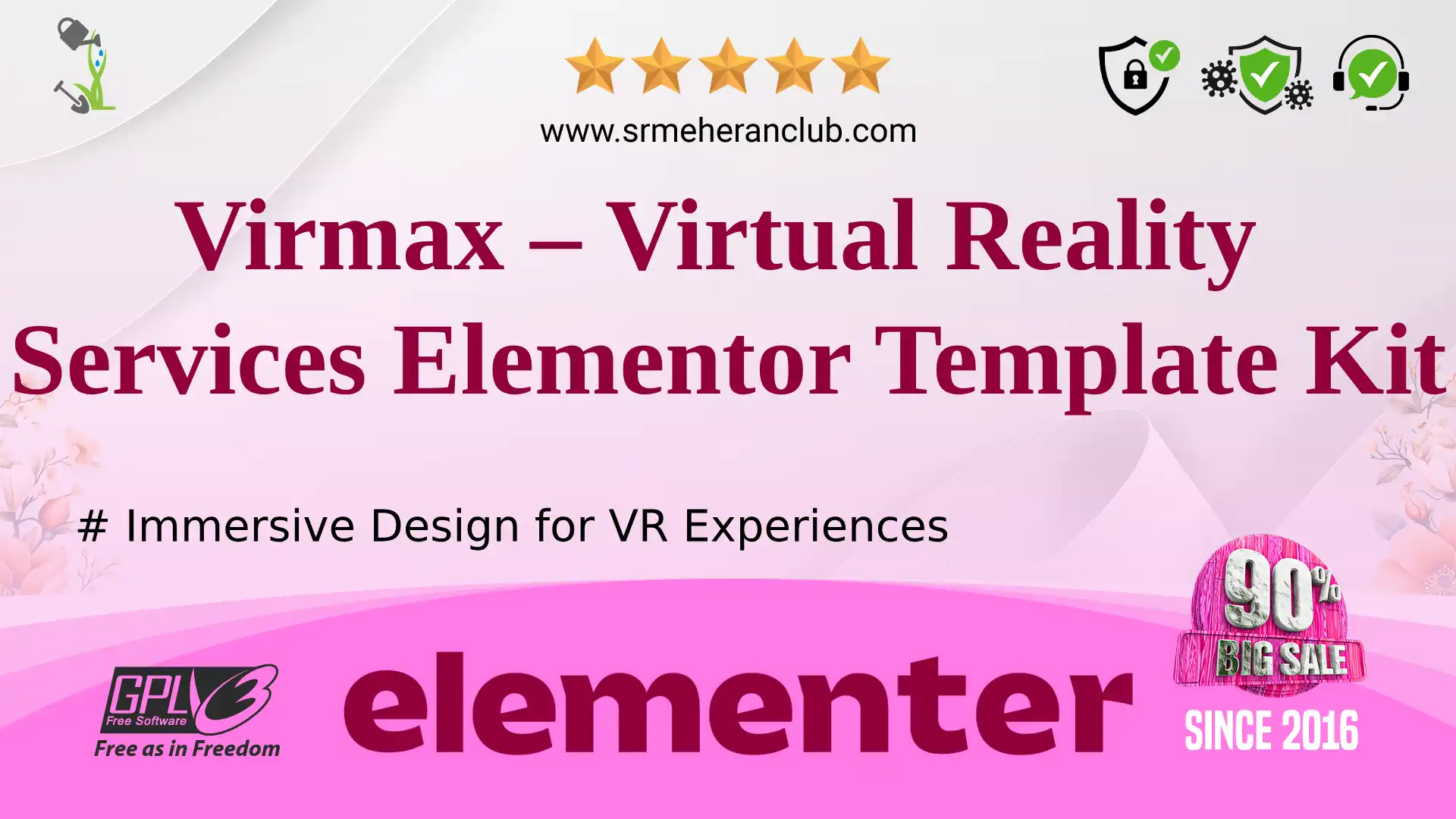 Virmax – Virtual Reality Services Elementor Template Kit — Elementor Kit by Themeforest