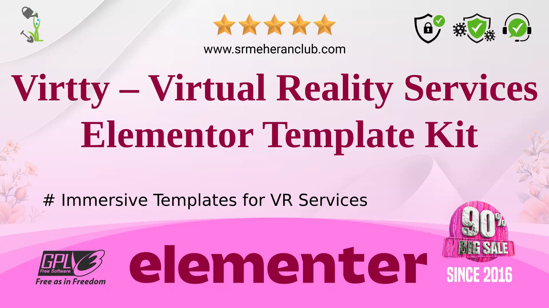 Virtty – Virtual Reality Services Elementor Template Kit — Elementor Kit by Themeforest